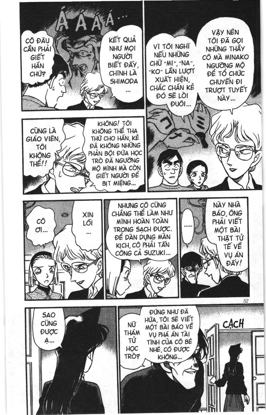 Thám tử lừng danh Conan Loạt truyện tranh: Chapter 151