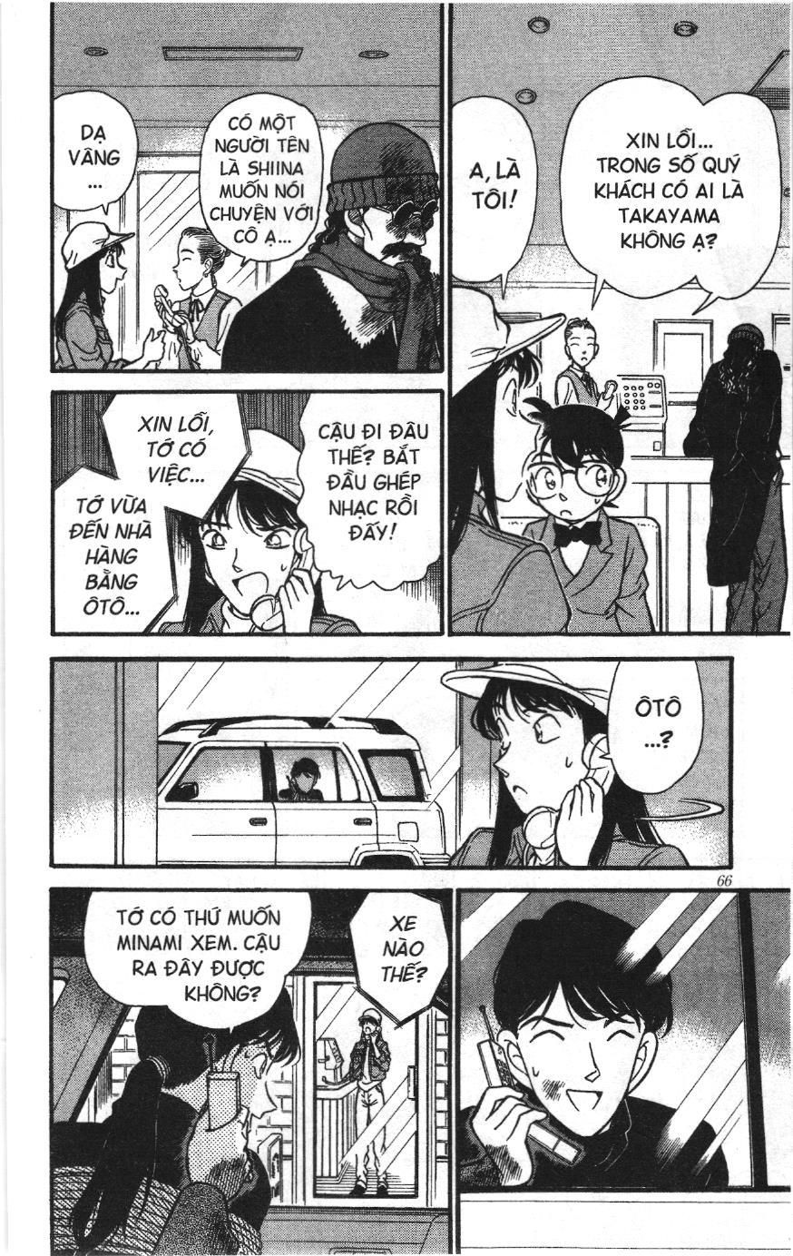 Thám tử lừng danh Conan Loạt truyện tranh: Chapter 152