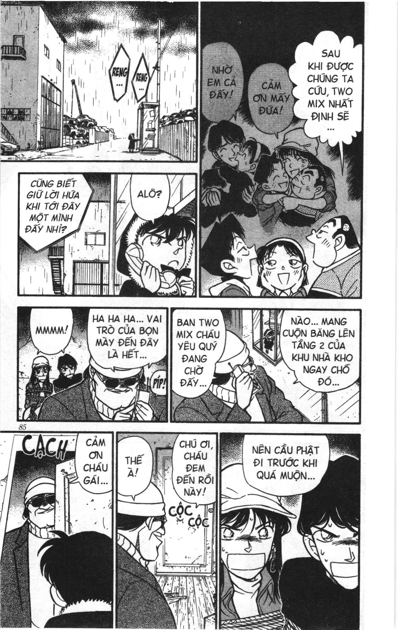 Thám tử lừng danh Conan Loạt truyện tranh: Chapter 153