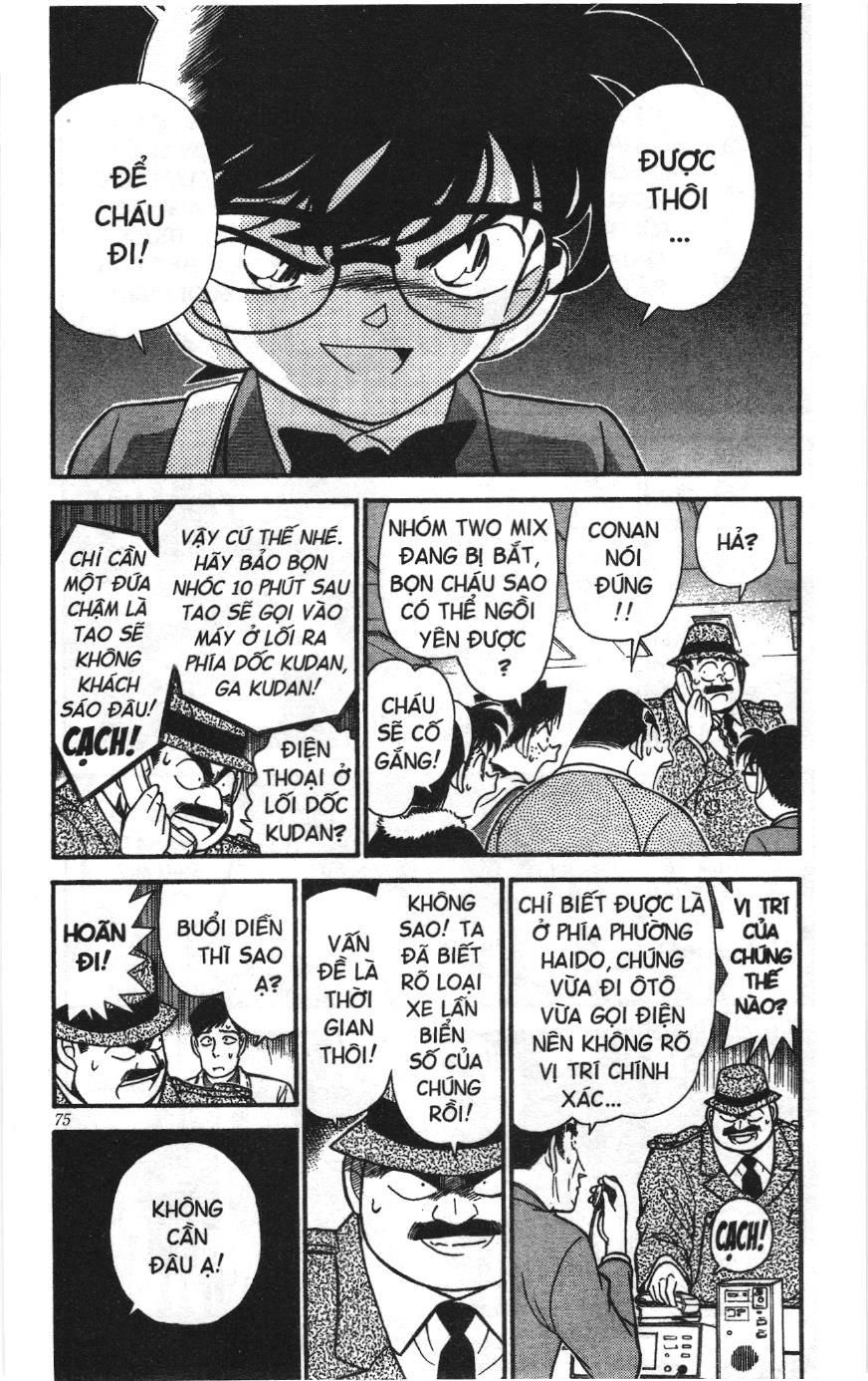 Thám tử lừng danh Conan Loạt truyện tranh: Chapter 153