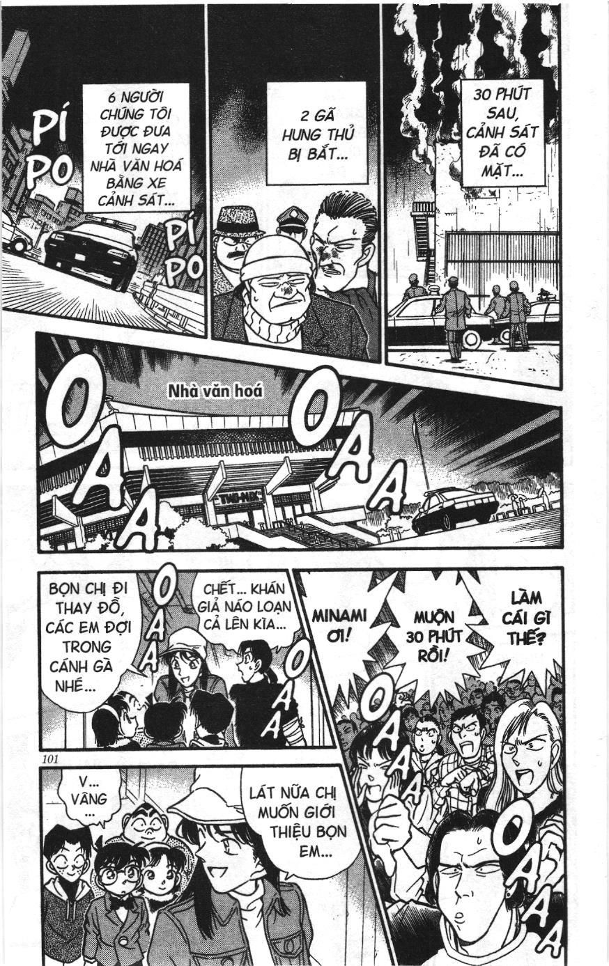 Thám tử lừng danh Conan Loạt truyện tranh: Chapter 154
