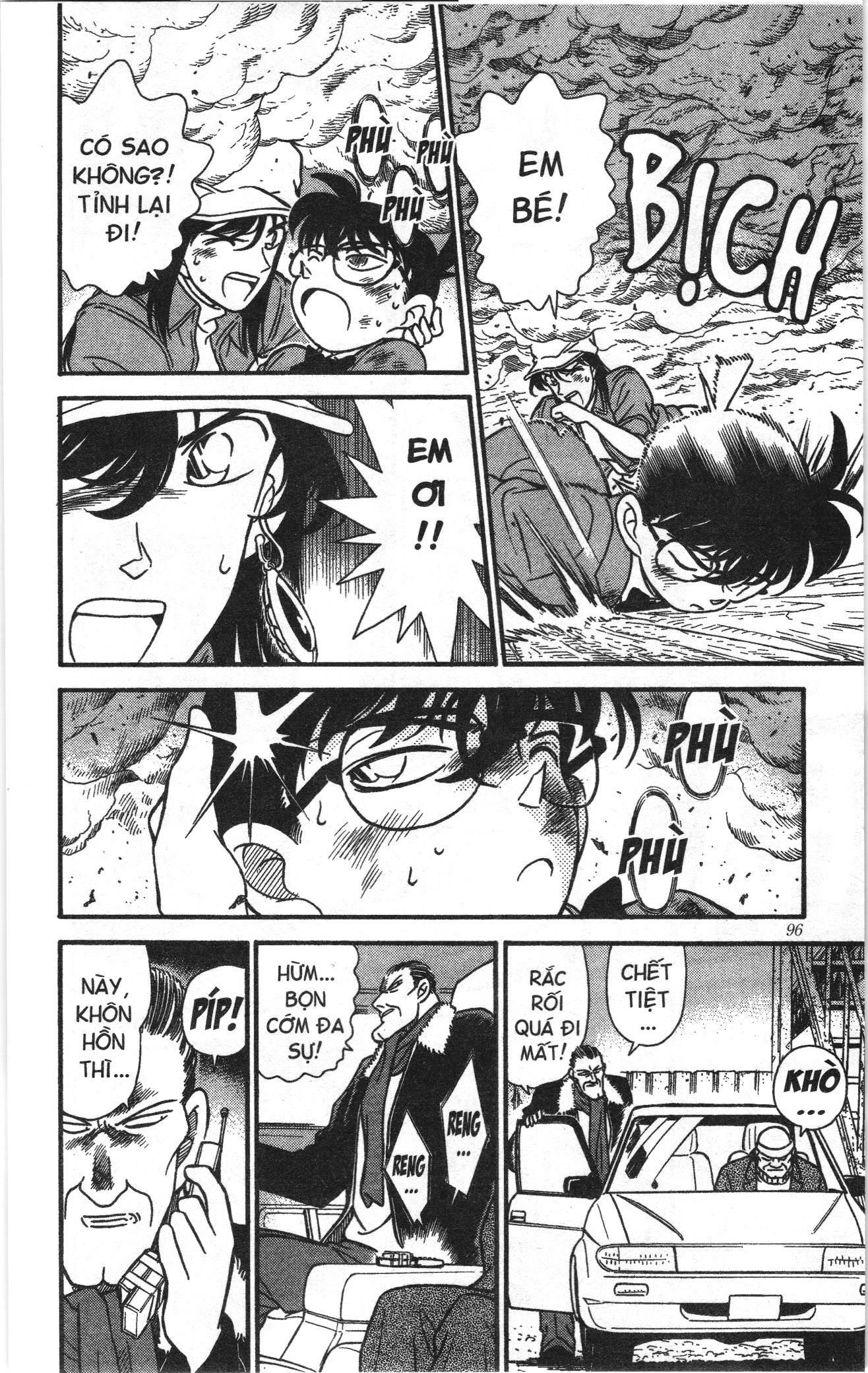 Thám tử lừng danh Conan Loạt truyện tranh: Chapter 154