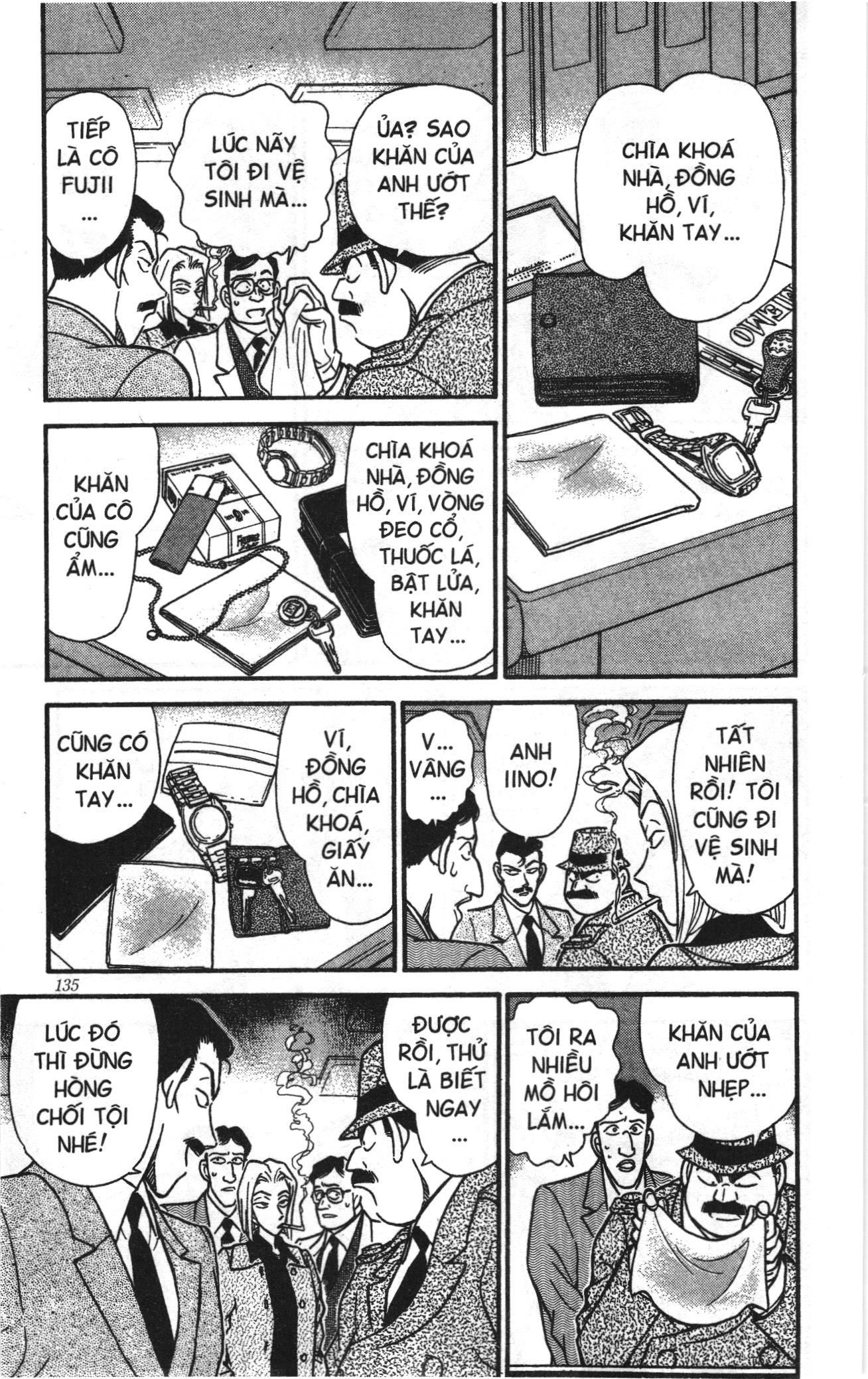 Thám tử lừng danh Conan Loạt truyện tranh: Chapter 156