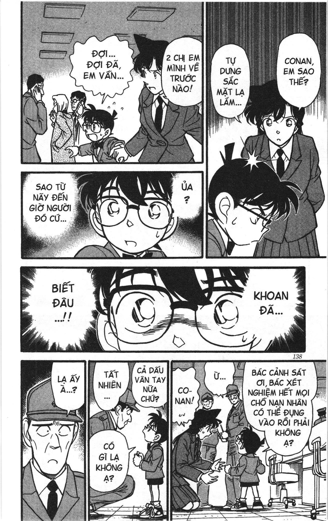 Thám tử lừng danh Conan Loạt truyện tranh: Chapter 156