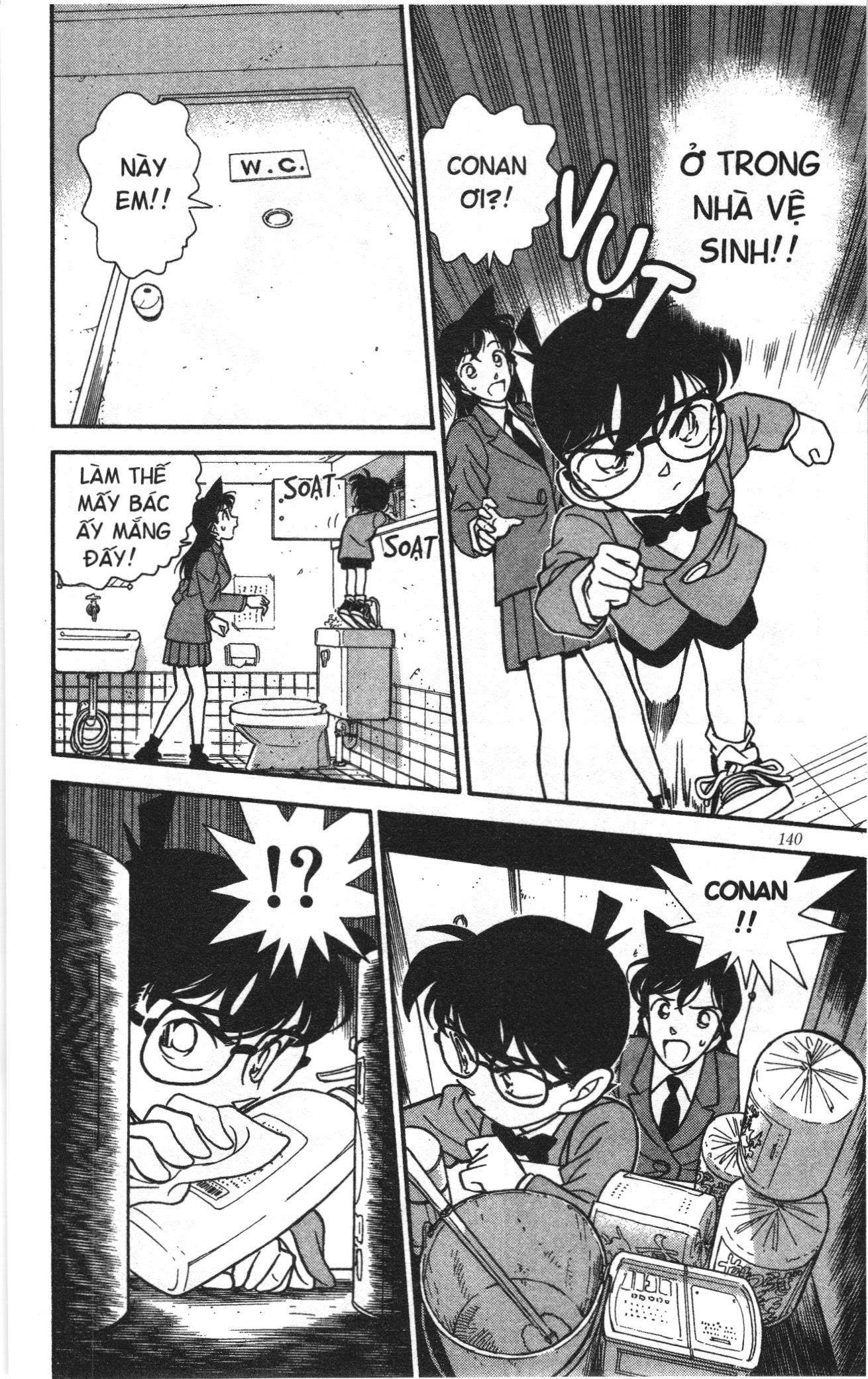 Thám tử lừng danh Conan Loạt truyện tranh: Chapter 156