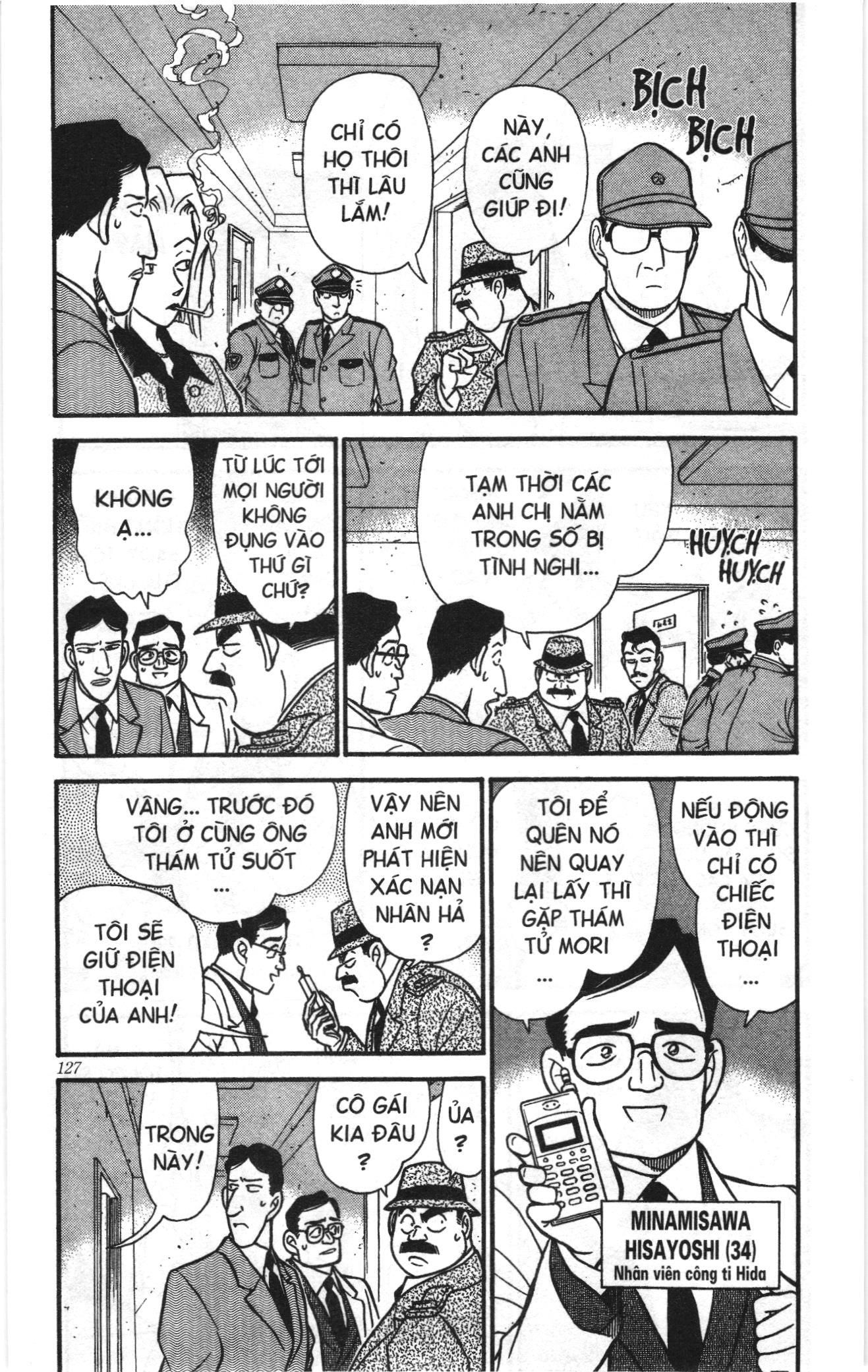 Thám tử lừng danh Conan Loạt truyện tranh: Chapter 156