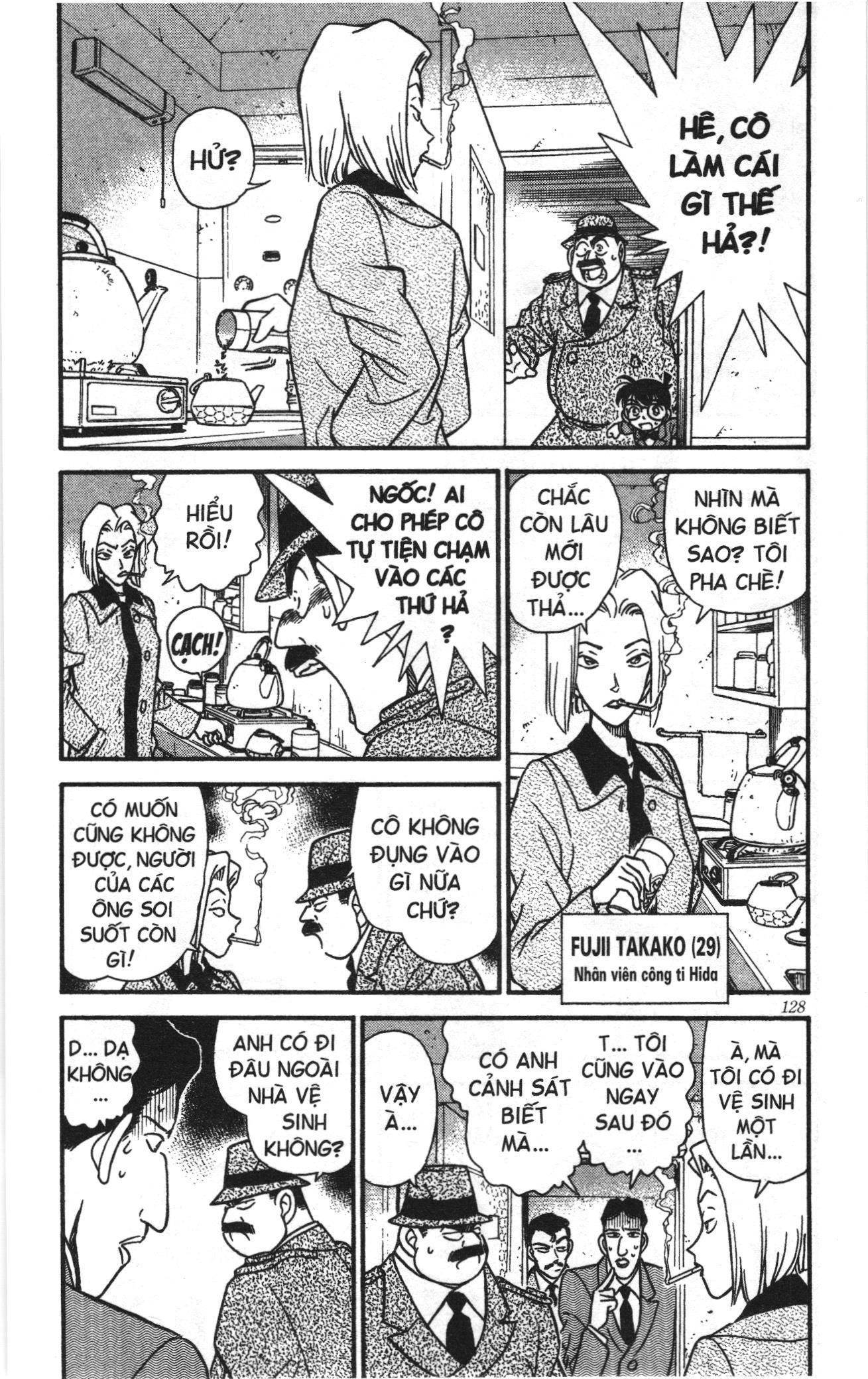 Thám tử lừng danh Conan Loạt truyện tranh: Chapter 156