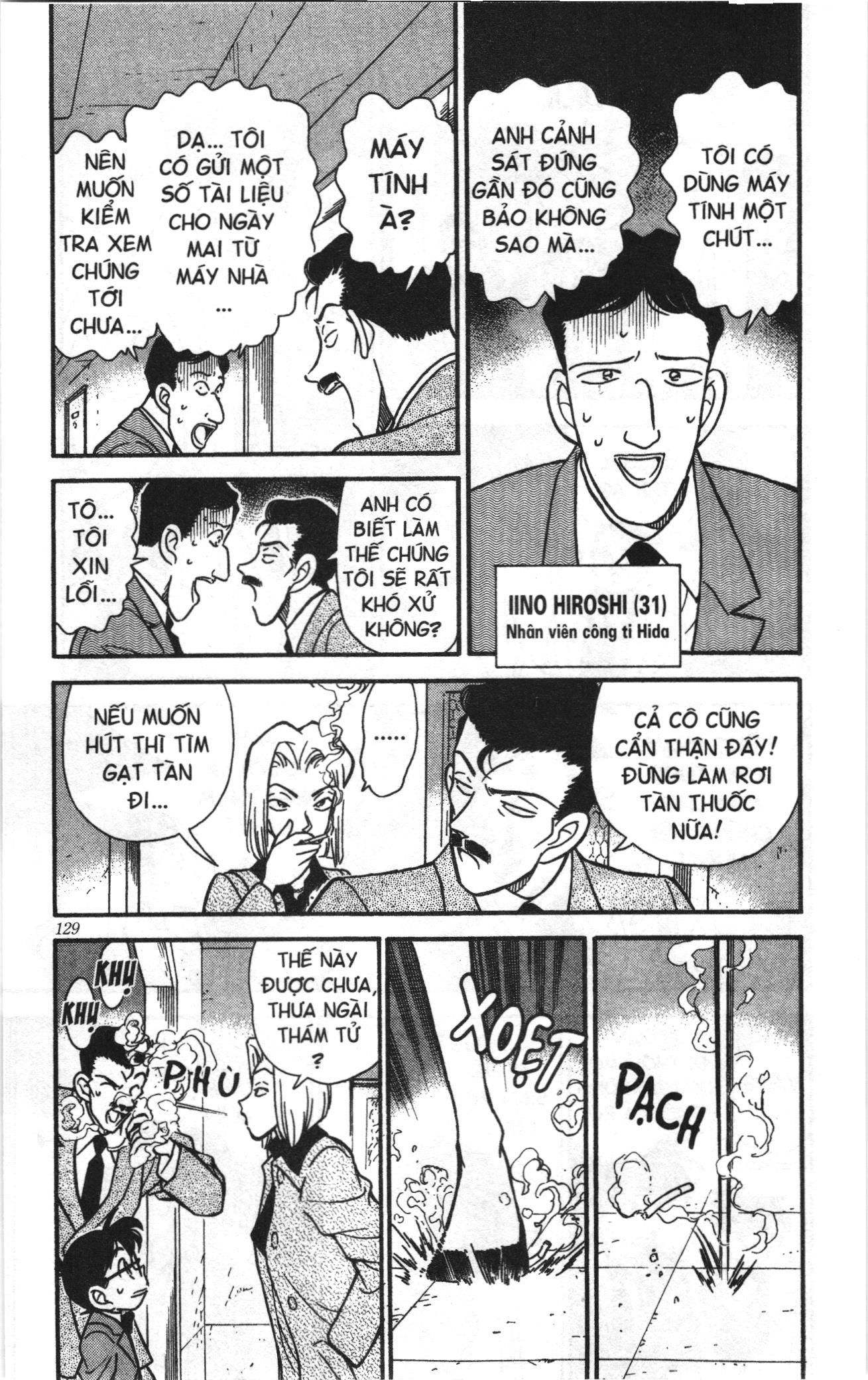 Thám tử lừng danh Conan Loạt truyện tranh: Chapter 156