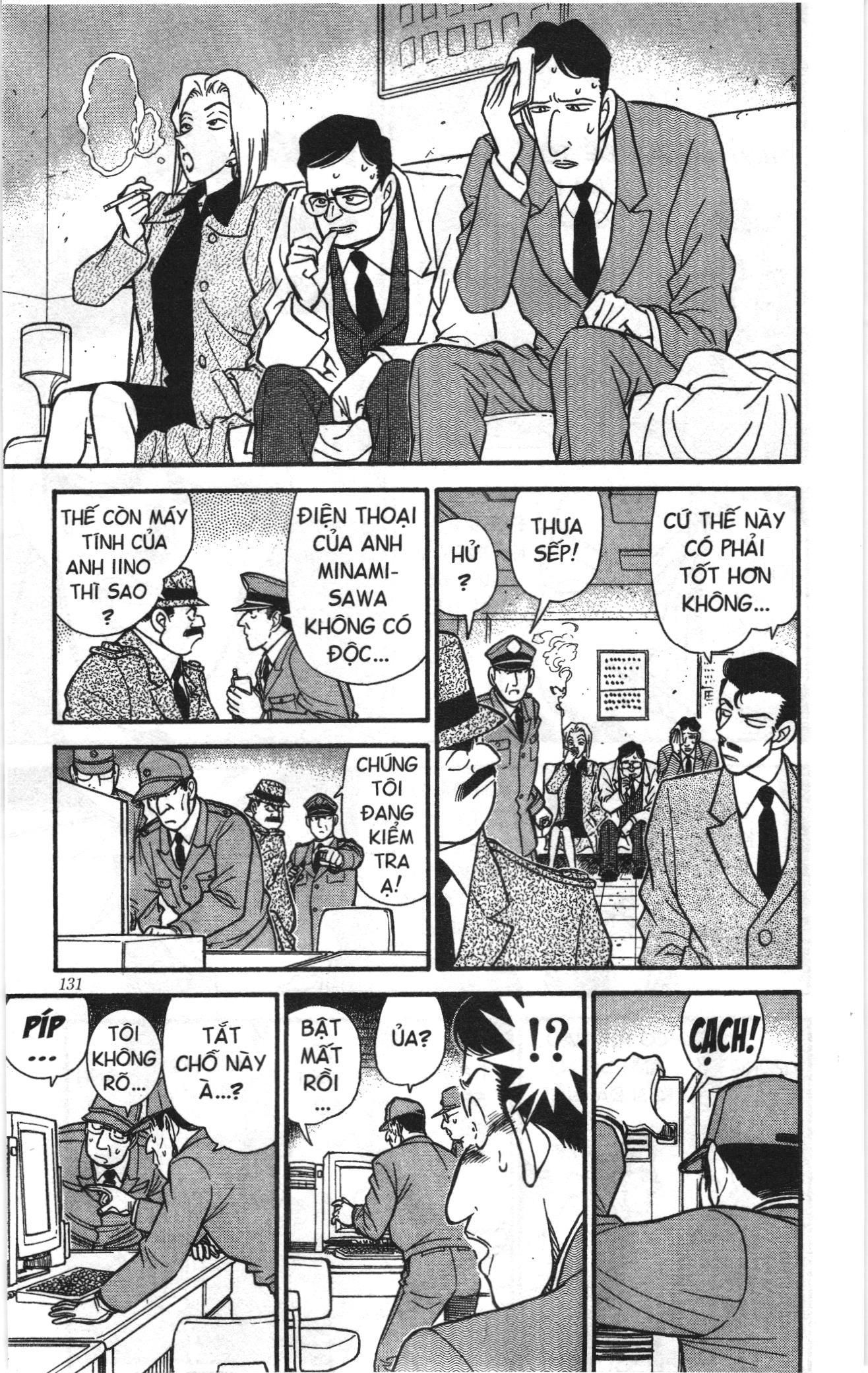 Thám tử lừng danh Conan Loạt truyện tranh: Chapter 156