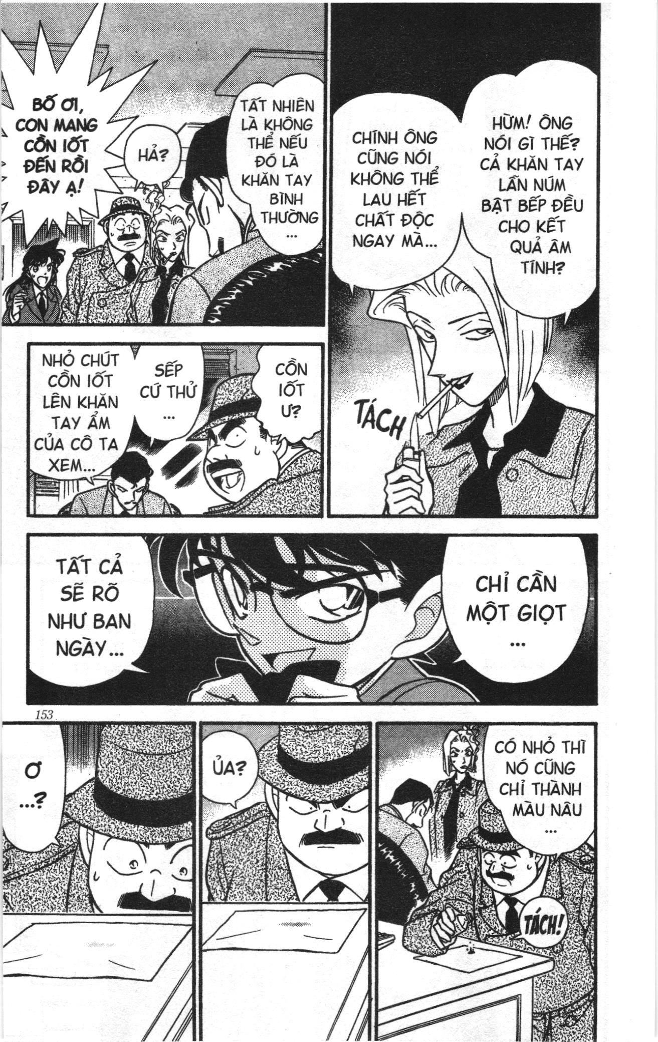 Thám tử lừng danh Conan Loạt truyện tranh: Chapter 157