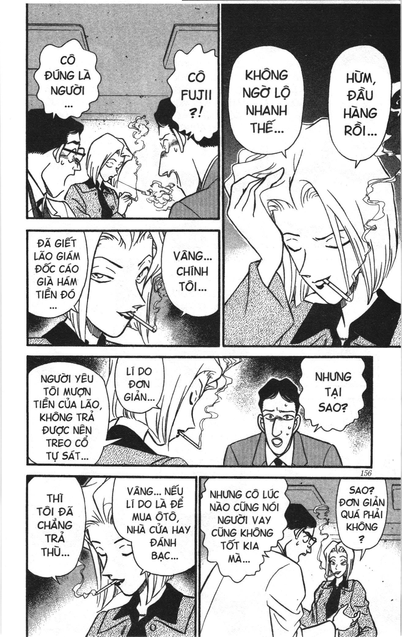 Thám tử lừng danh Conan Loạt truyện tranh: Chapter 157