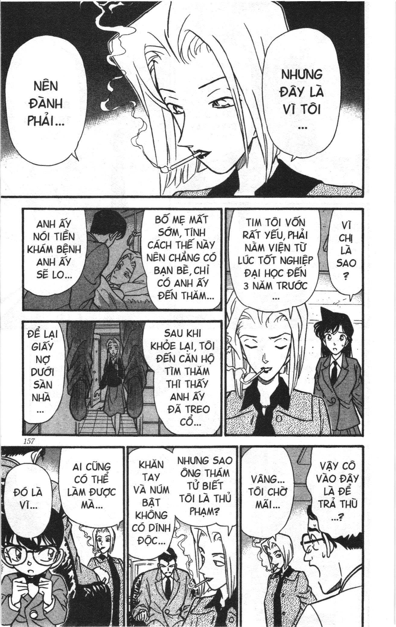 Thám tử lừng danh Conan Loạt truyện tranh: Chapter 157