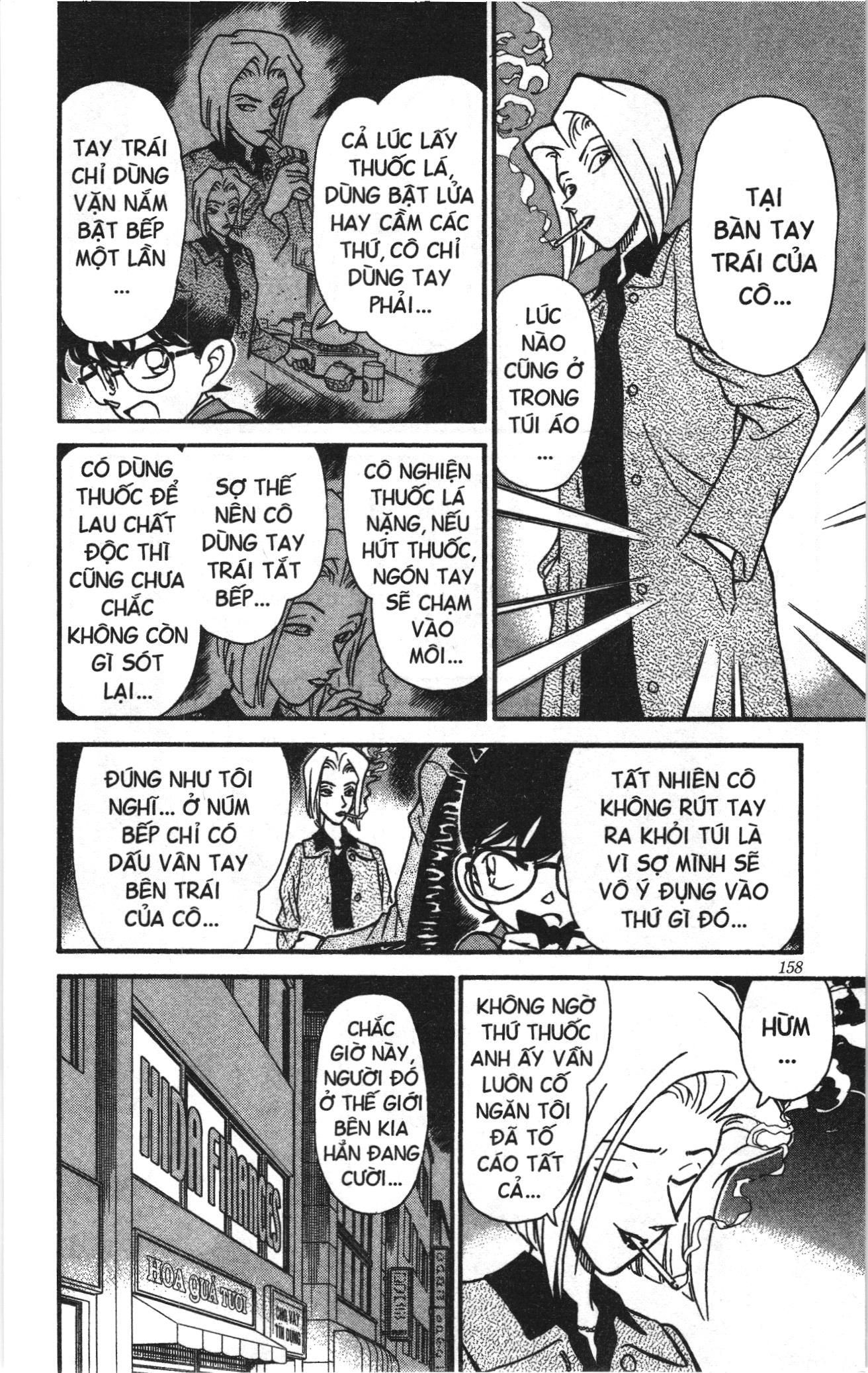 Thám tử lừng danh Conan Loạt truyện tranh: Chapter 157