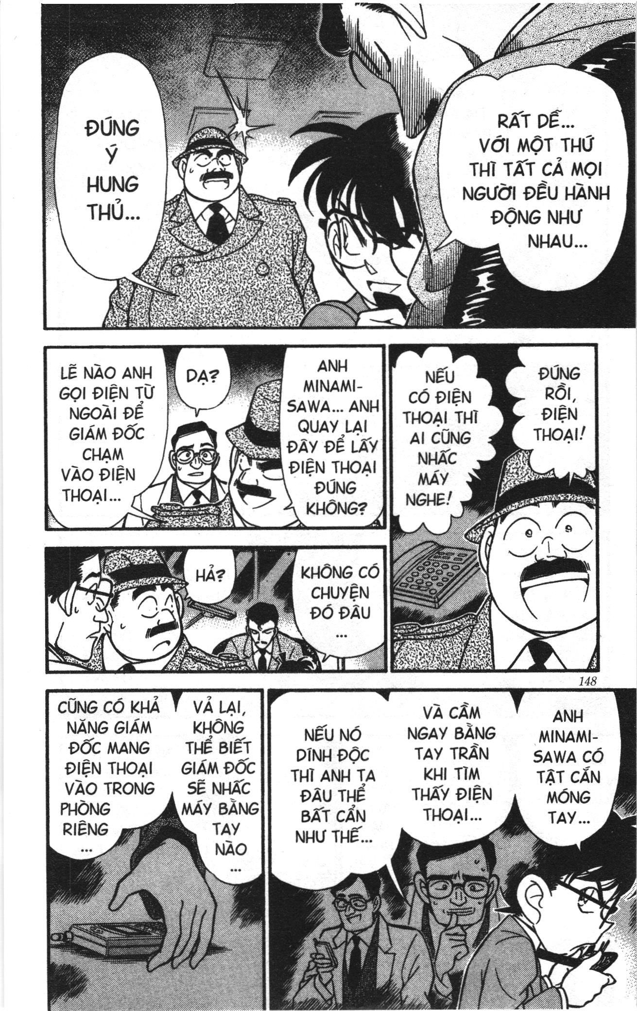 Thám tử lừng danh Conan Loạt truyện tranh: Chapter 157