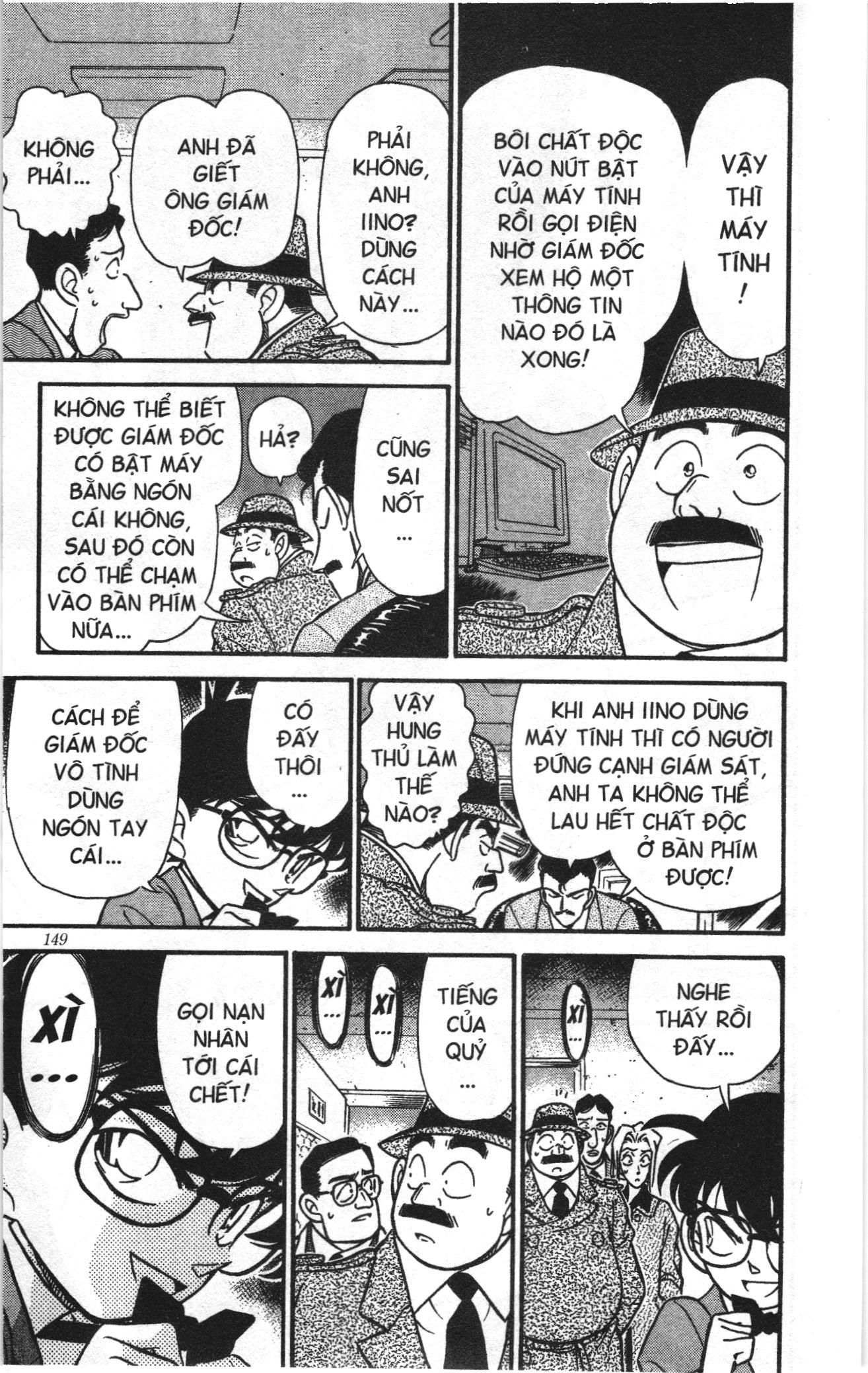 Thám tử lừng danh Conan Loạt truyện tranh: Chapter 157