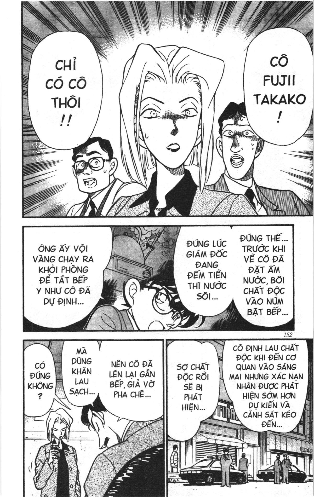 Thám tử lừng danh Conan Loạt truyện tranh: Chapter 157