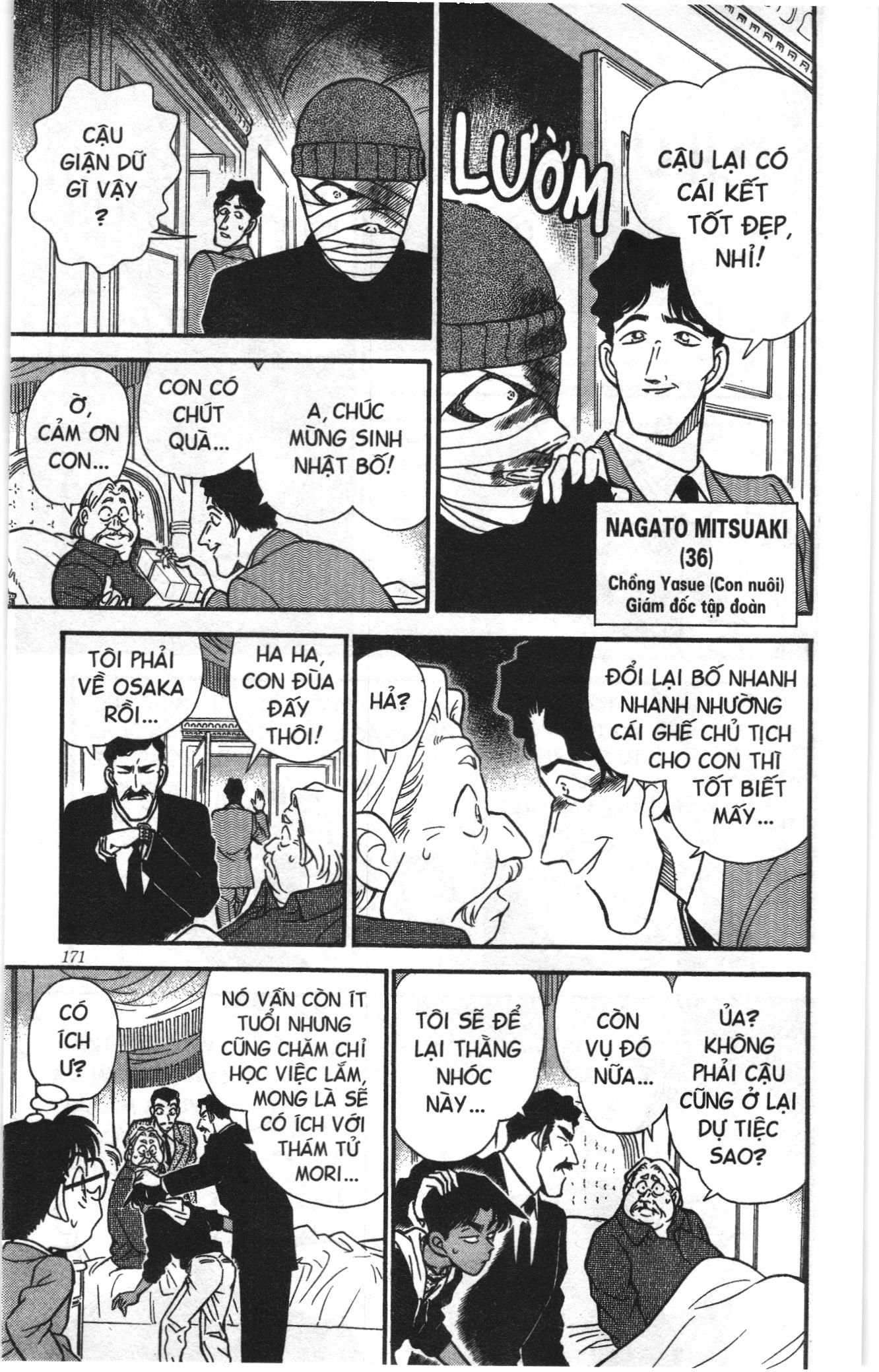 Thám tử lừng danh Conan Loạt truyện tranh: Chapter 158