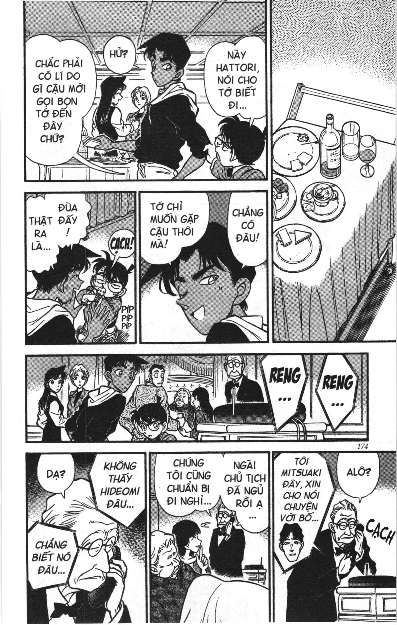 Thám tử lừng danh Conan Loạt truyện tranh: Chapter 158