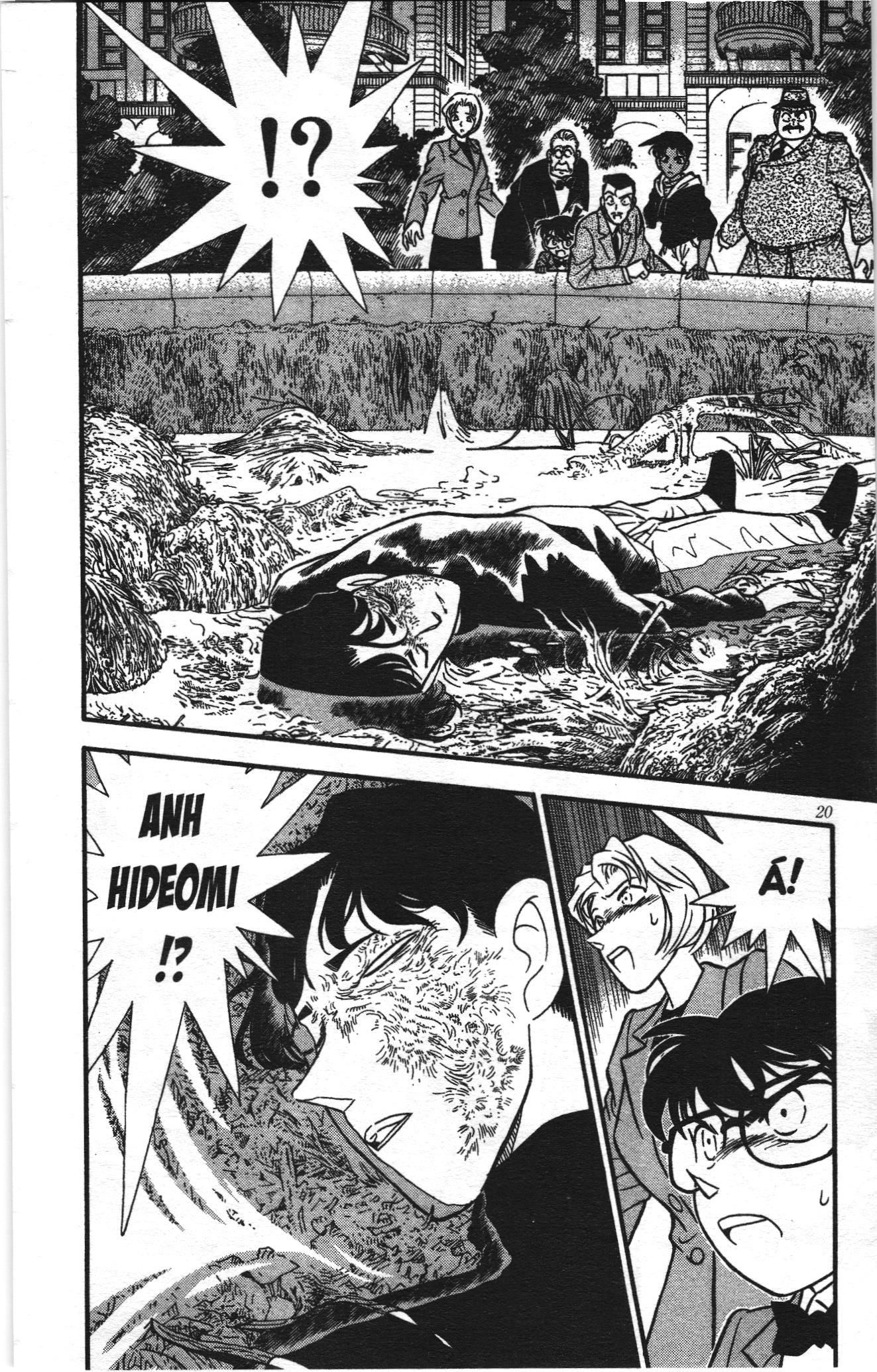 Thám tử lừng danh Conan Loạt truyện tranh: Chapter 159