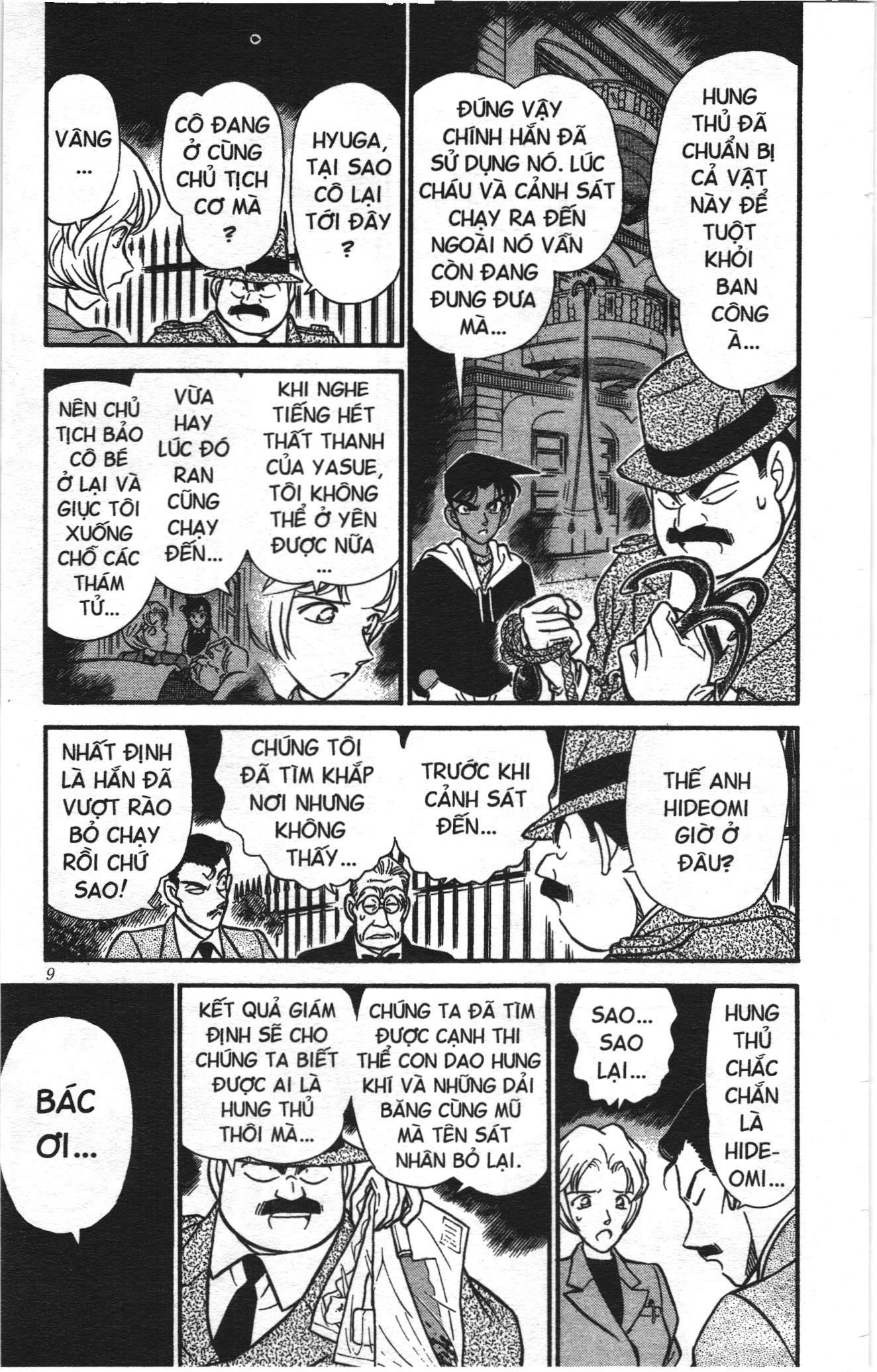 Thám tử lừng danh Conan Loạt truyện tranh: Chapter 159