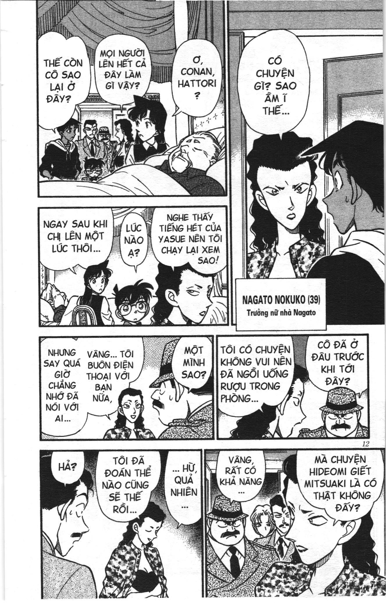 Thám tử lừng danh Conan Loạt truyện tranh: Chapter 159