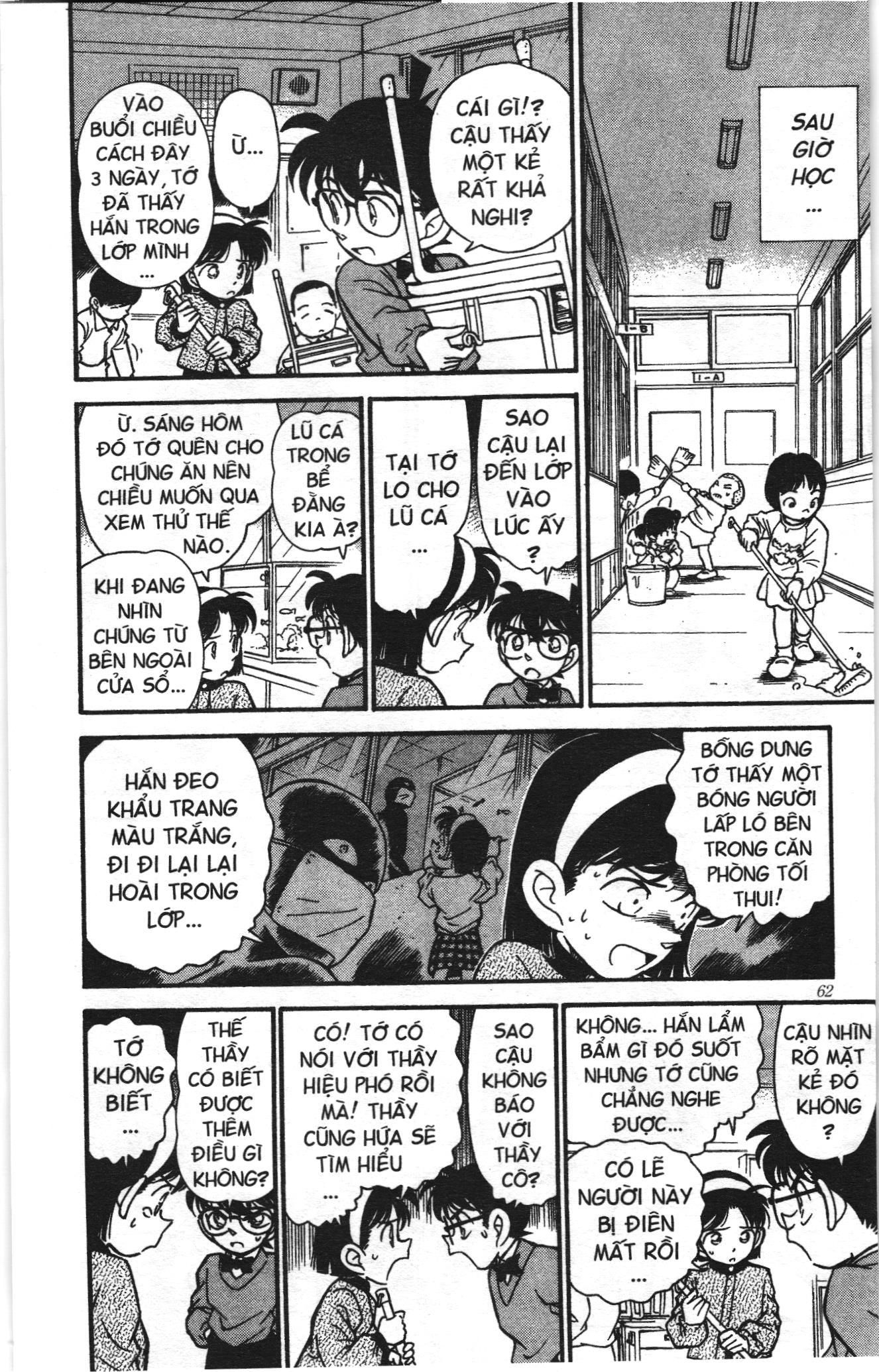 Thám tử lừng danh Conan Loạt truyện tranh: Chapter 162
