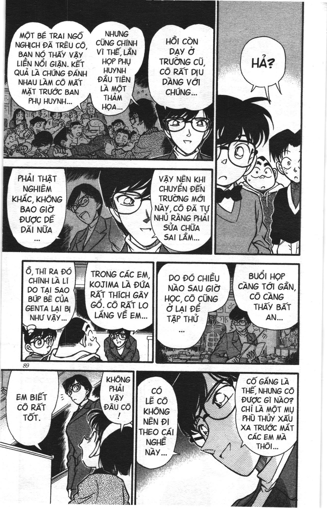 Thám tử lừng danh Conan Loạt truyện tranh: Chapter 163