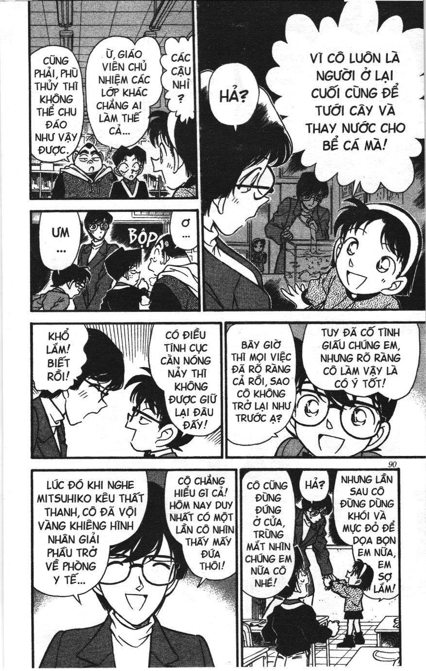Thám tử lừng danh Conan Loạt truyện tranh: Chapter 163