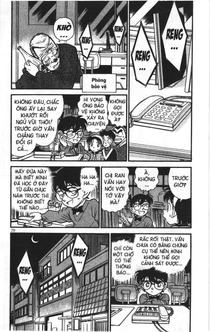Thám tử lừng danh Conan Loạt truyện tranh: Chapter 163