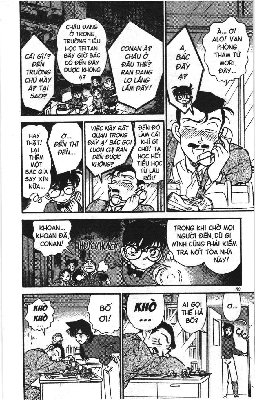 Thám tử lừng danh Conan Loạt truyện tranh: Chapter 163