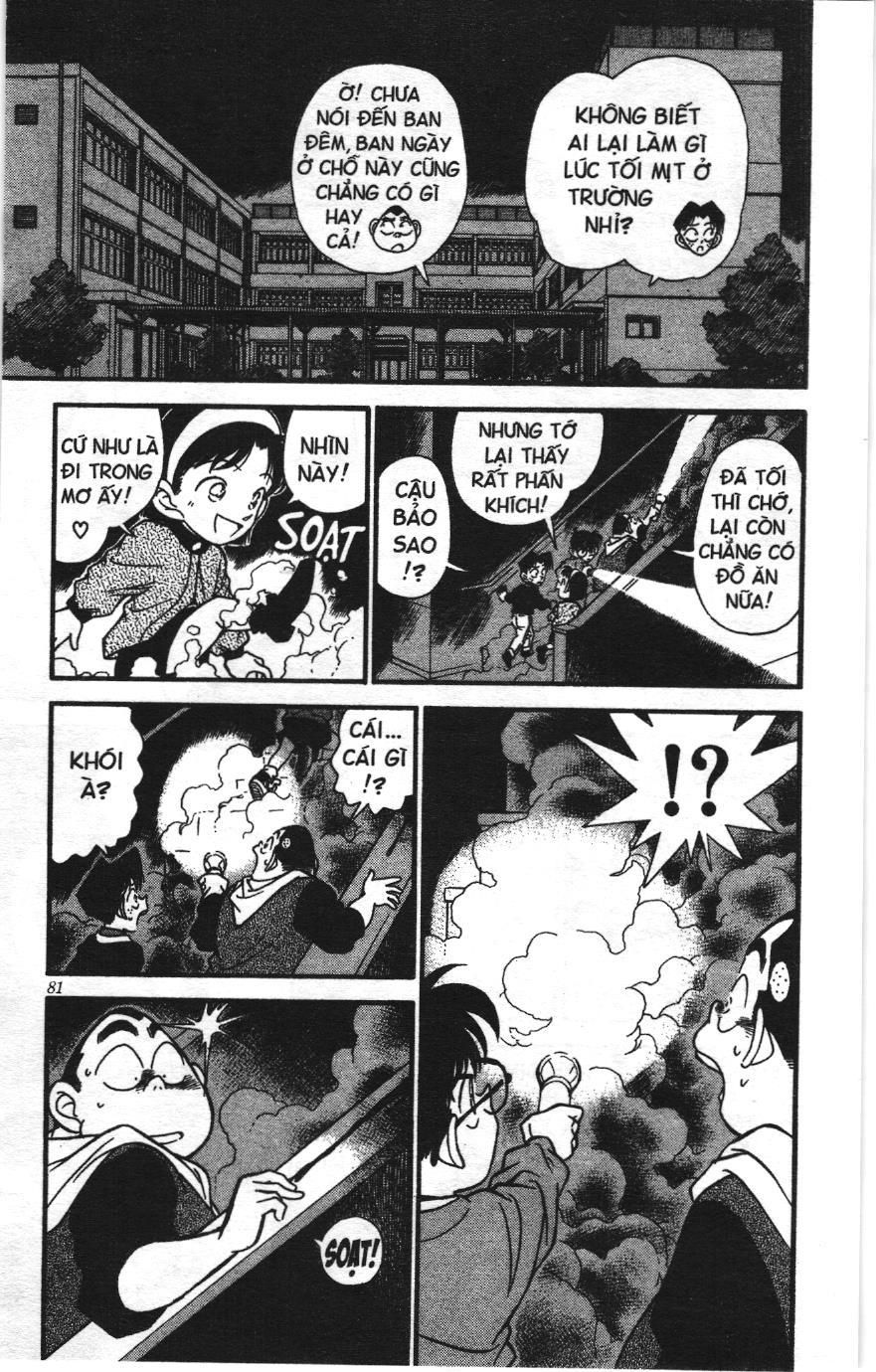 Thám tử lừng danh Conan Loạt truyện tranh: Chapter 163