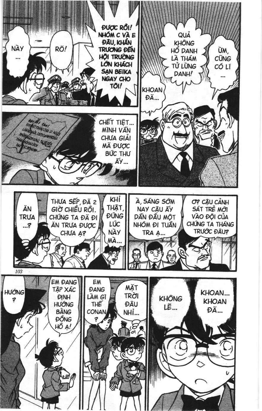 Thám tử lừng danh Conan Loạt truyện tranh: Chapter 164