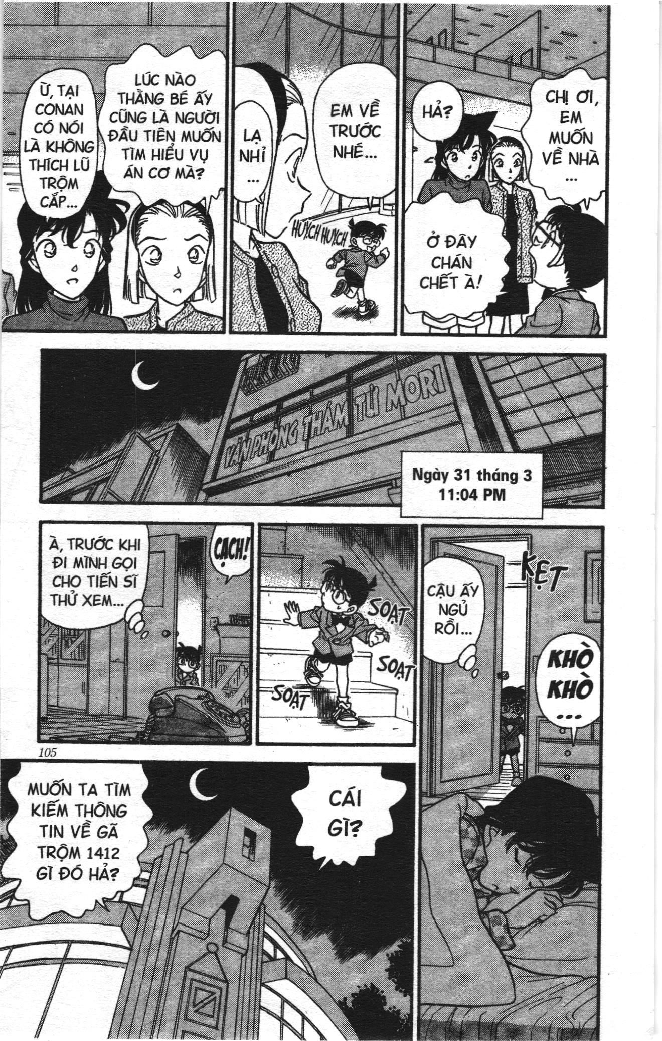 Thám tử lừng danh Conan Loạt truyện tranh: Chapter 164