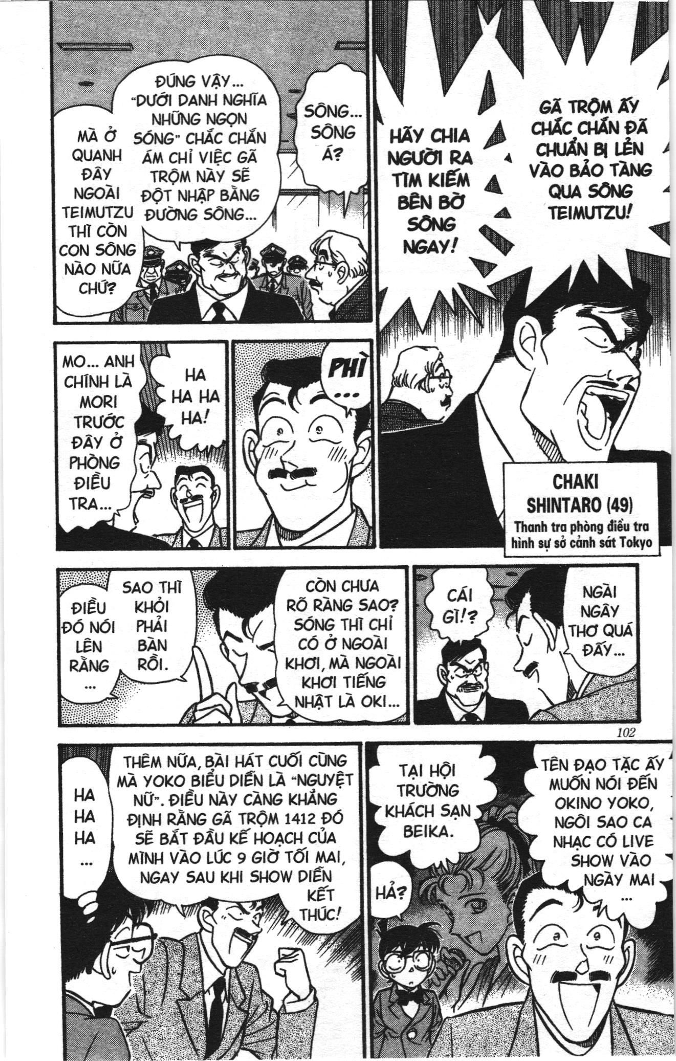 Thám tử lừng danh Conan Loạt truyện tranh: Chapter 164