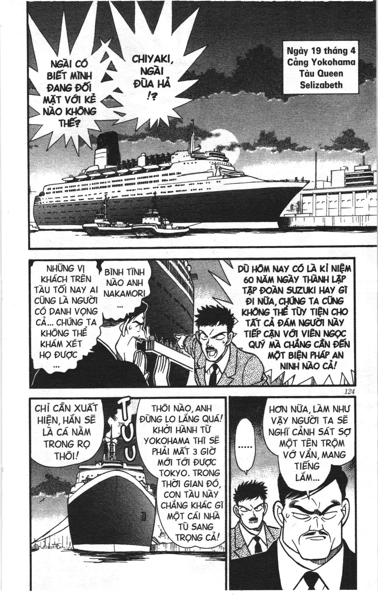 Thám tử lừng danh Conan Loạt truyện tranh: Chapter 165