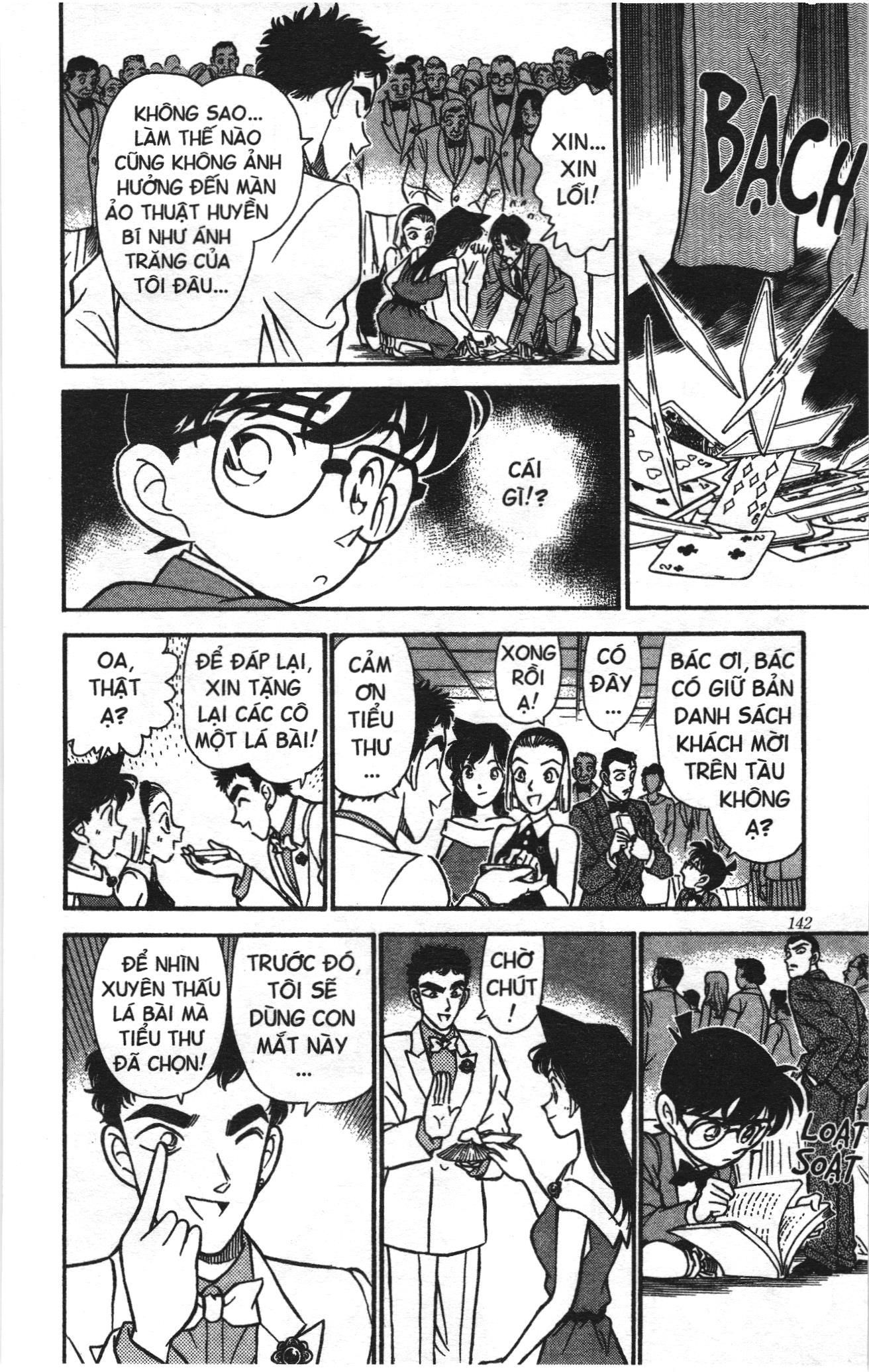 Thám tử lừng danh Conan Loạt truyện tranh: Chapter 166