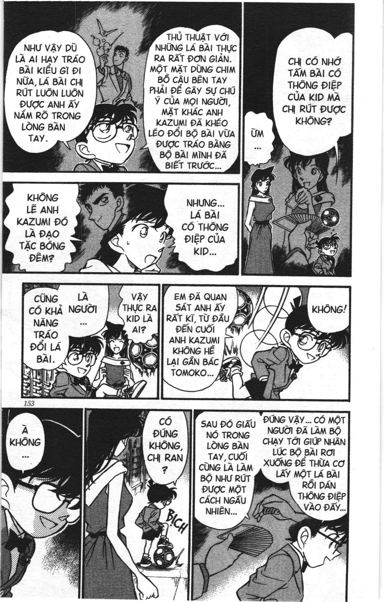 Thám tử lừng danh Conan Loạt truyện tranh: Chapter 167