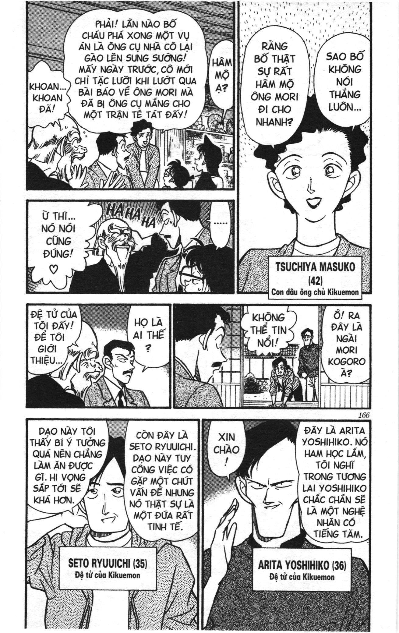 Thám tử lừng danh Conan Loạt truyện tranh: Chapter 168