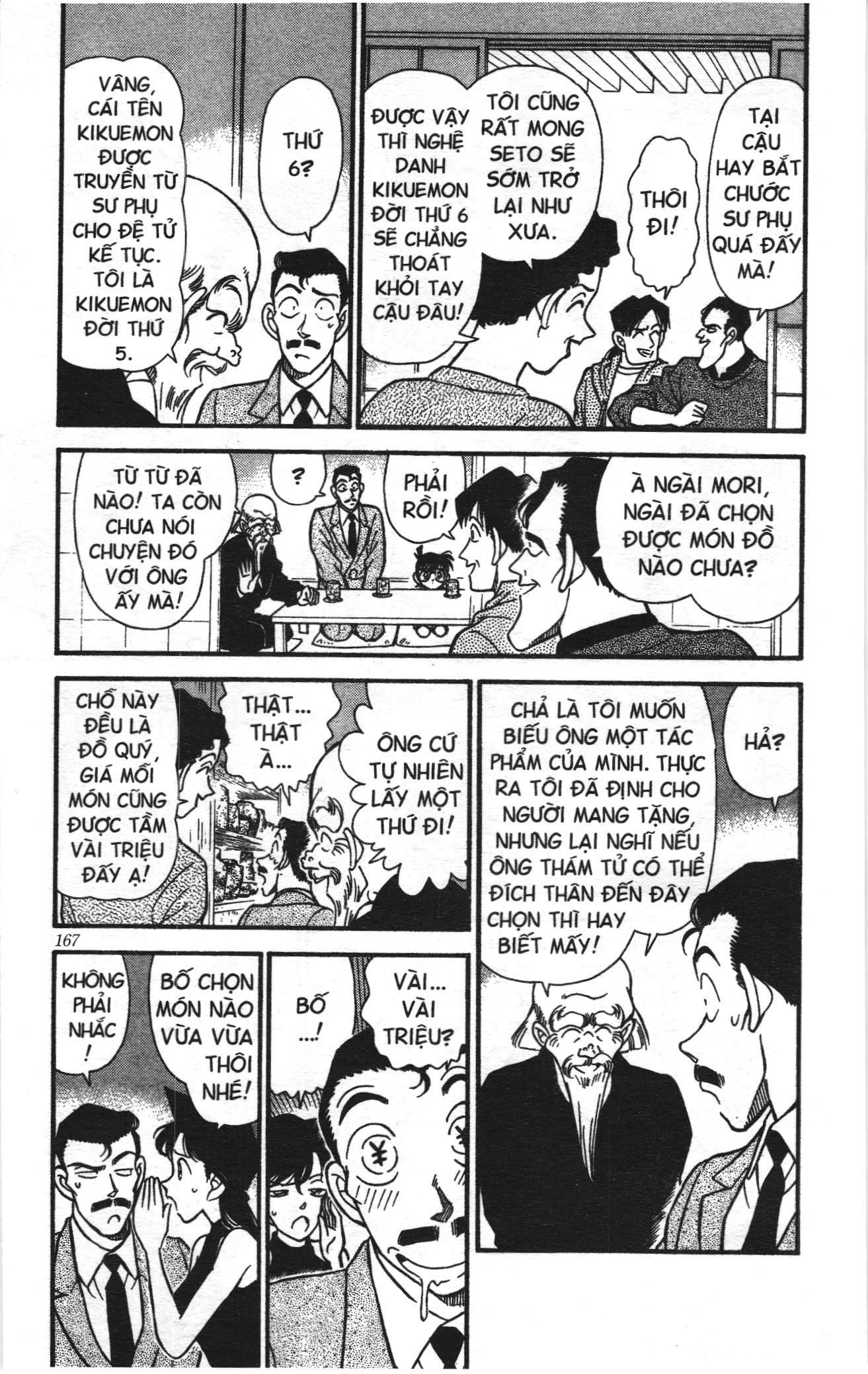 Thám tử lừng danh Conan Loạt truyện tranh: Chapter 168