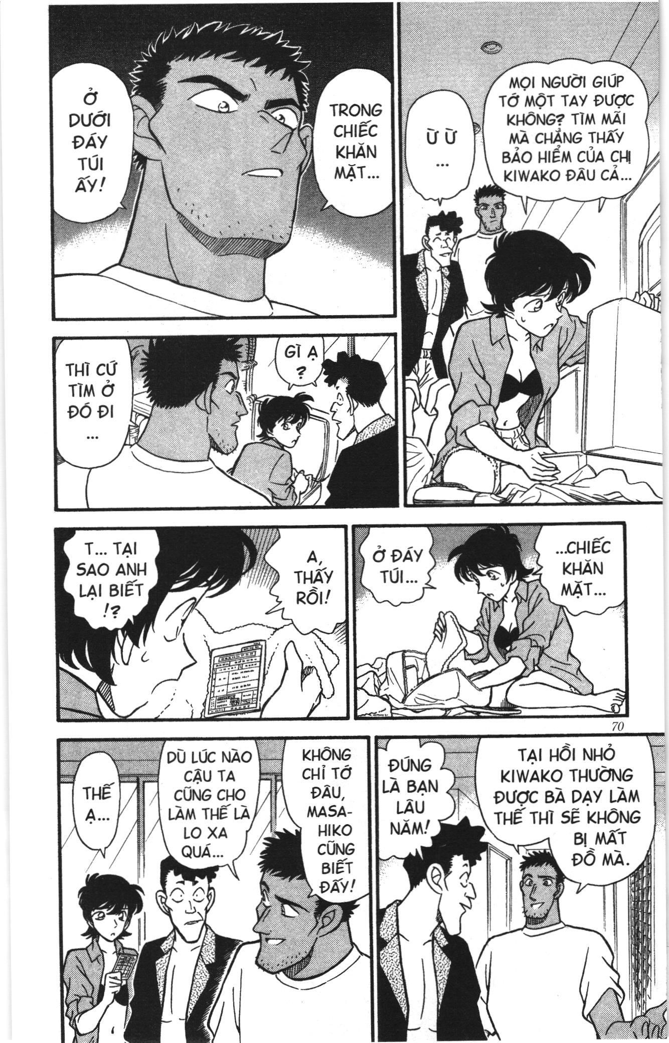 Thám tử lừng danh Conan Loạt truyện tranh: Chapter 172
