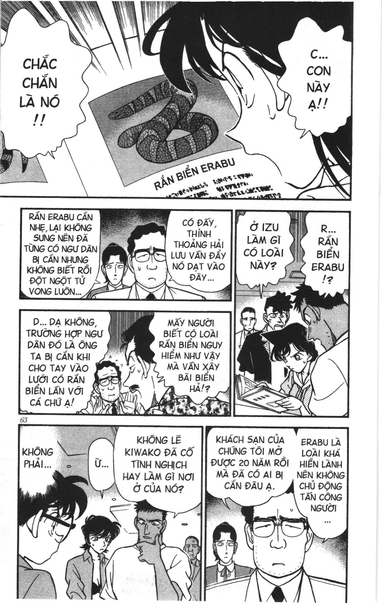 Thám tử lừng danh Conan Loạt truyện tranh: Chapter 172