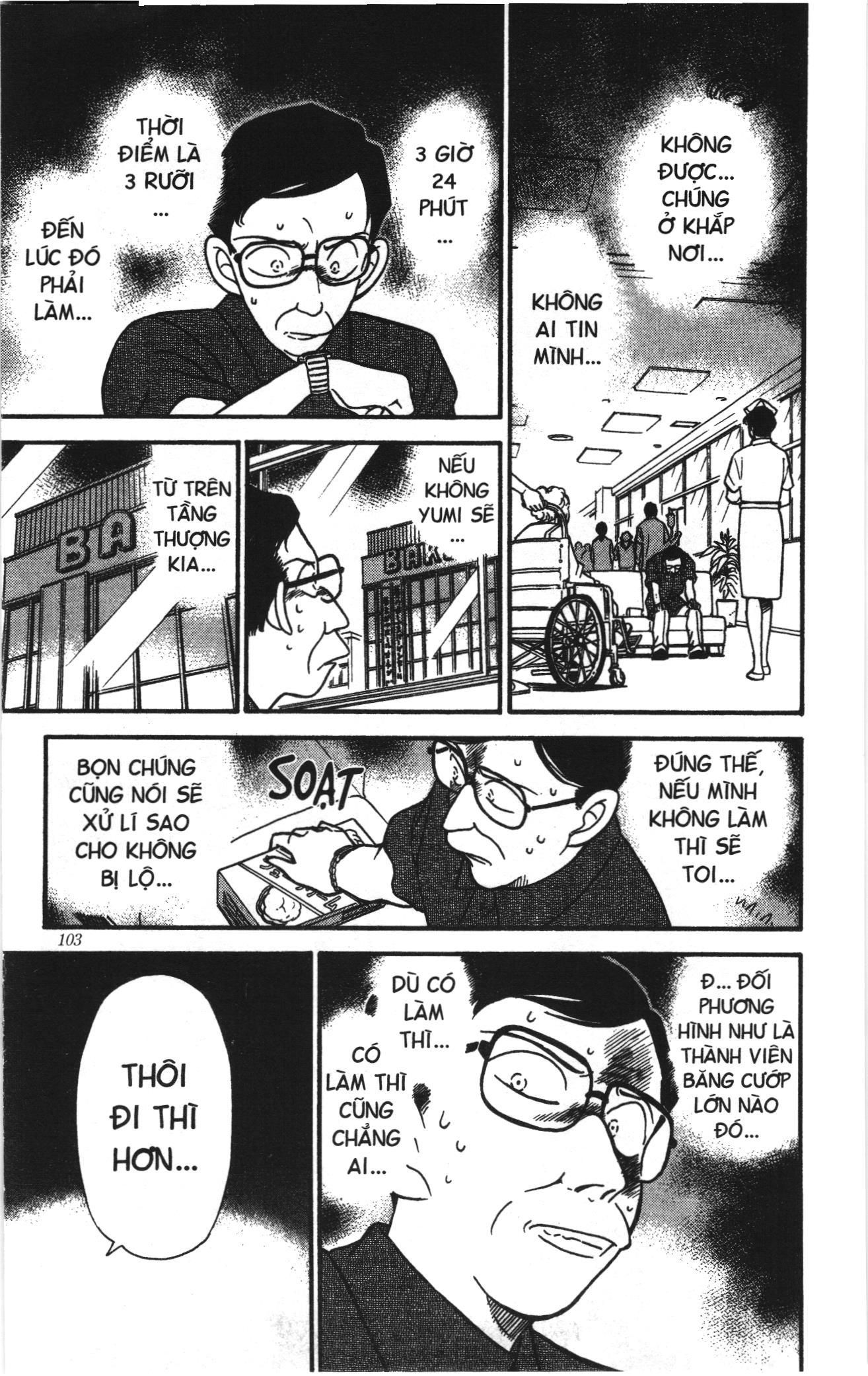 Thám tử lừng danh Conan Loạt truyện tranh: Chapter 174
