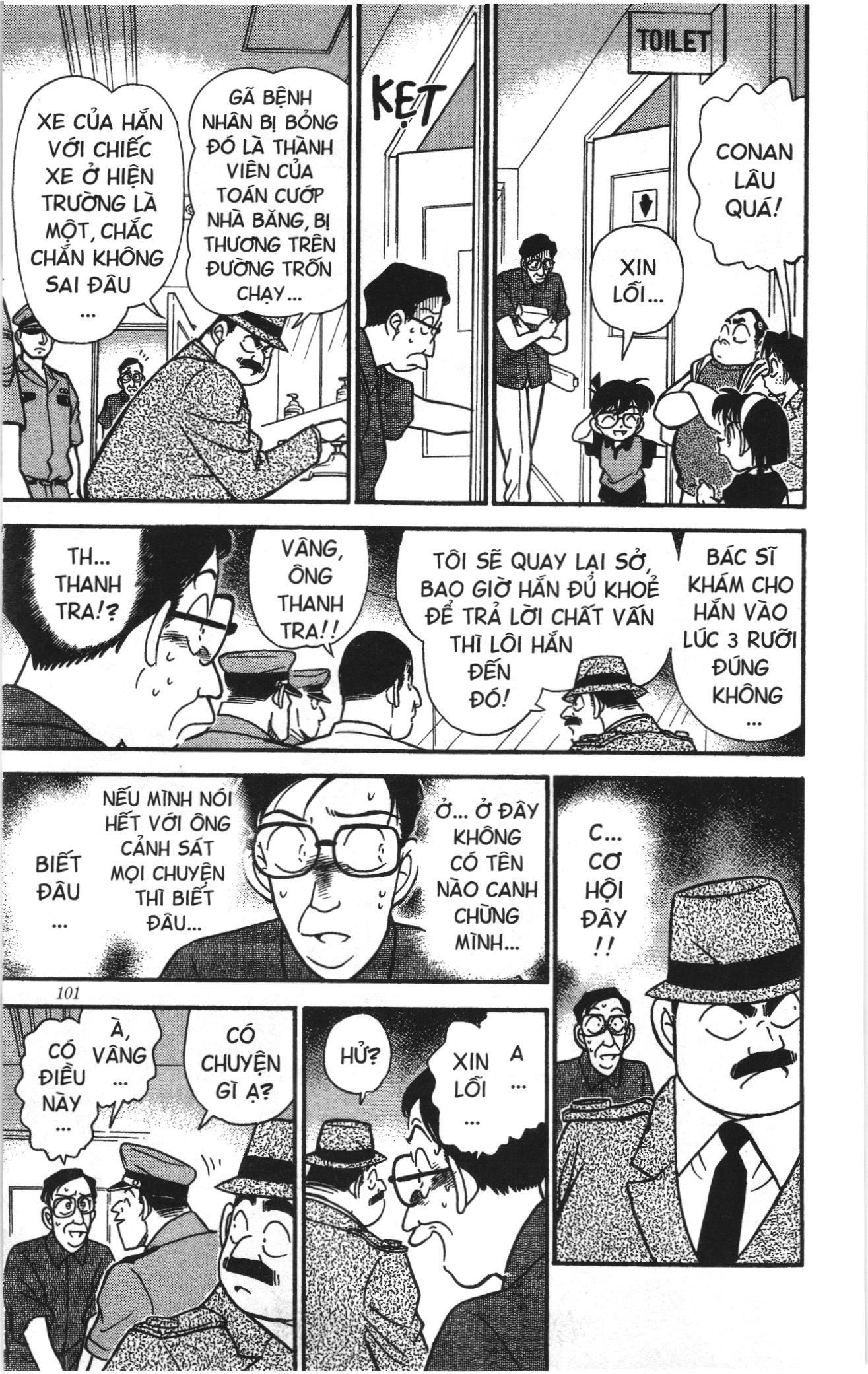 Thám tử lừng danh Conan Loạt truyện tranh: Chapter 174