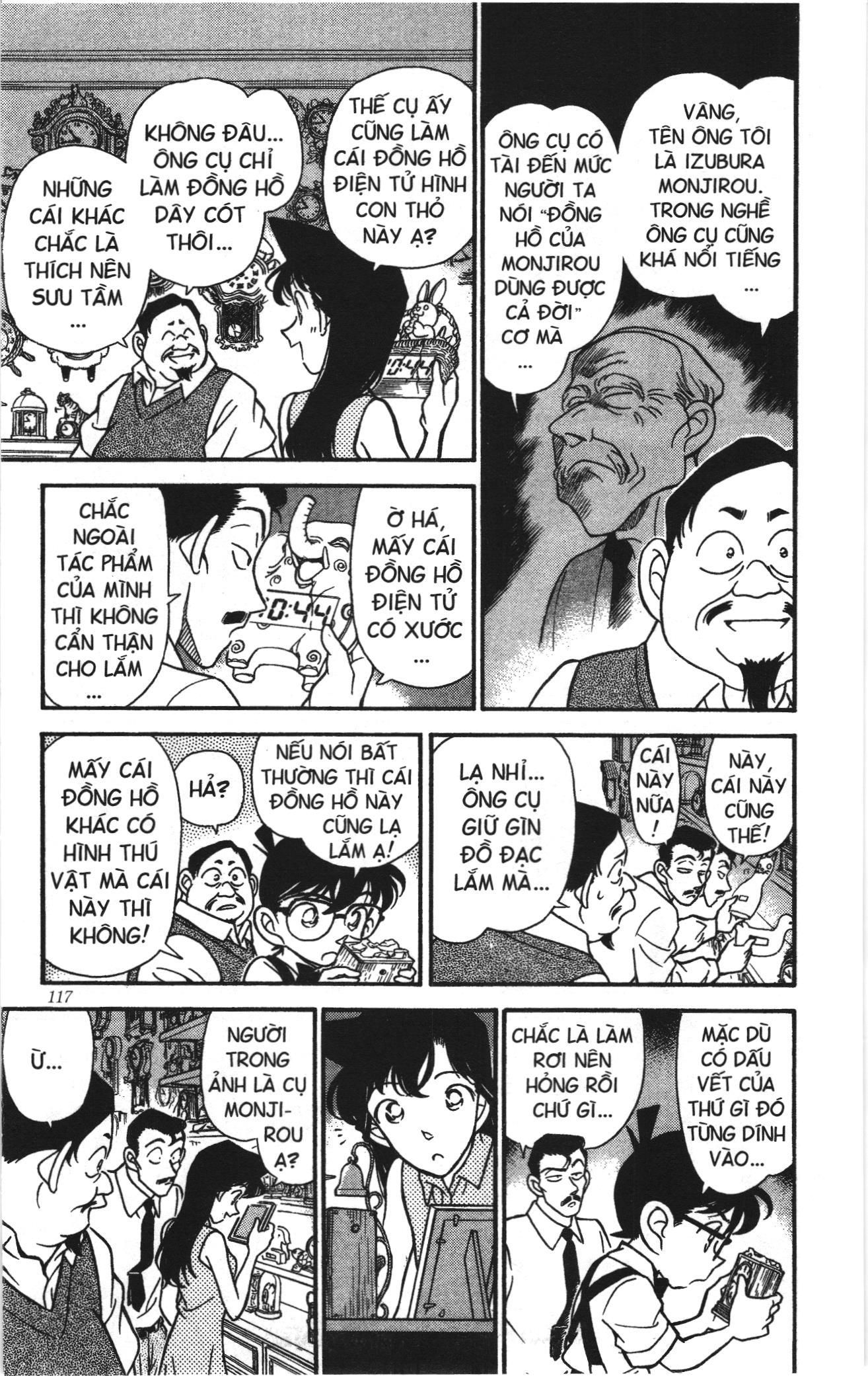 Thám tử lừng danh Conan Loạt truyện tranh: Chapter 175