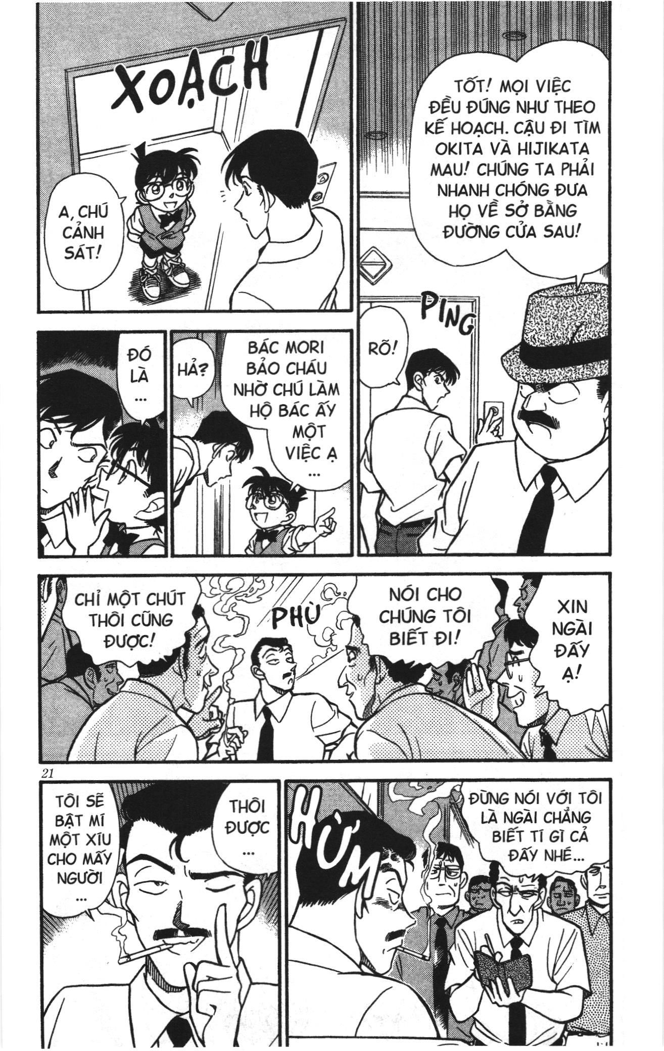 Thám tử lừng danh Conan Loạt truyện tranh: Chapter 180