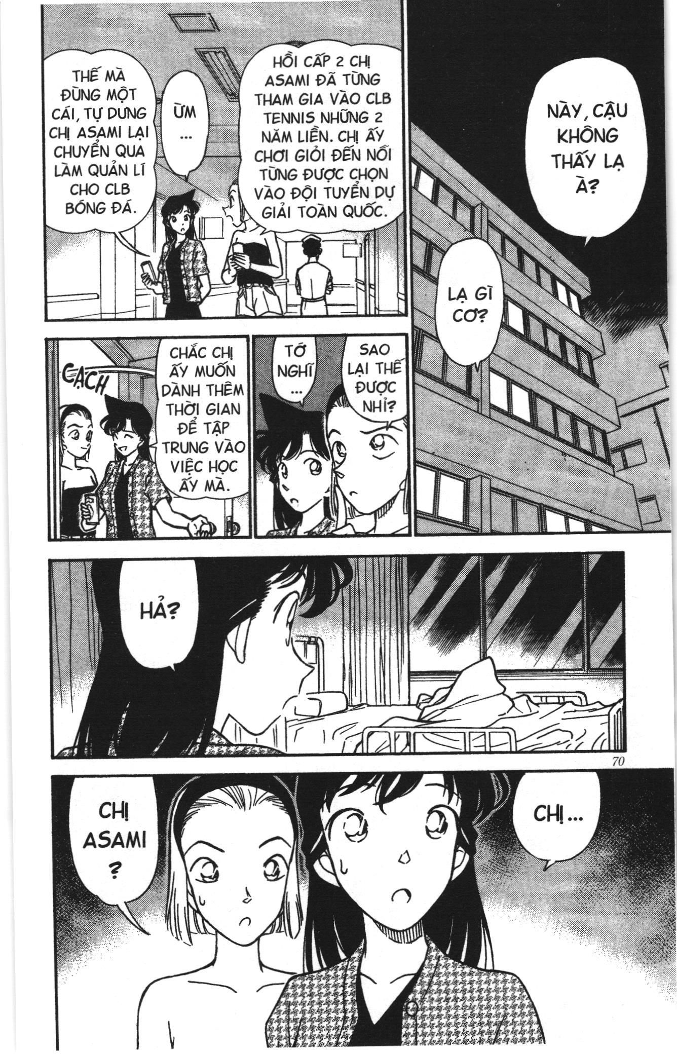 Thám tử lừng danh Conan Loạt truyện tranh: Chapter 182