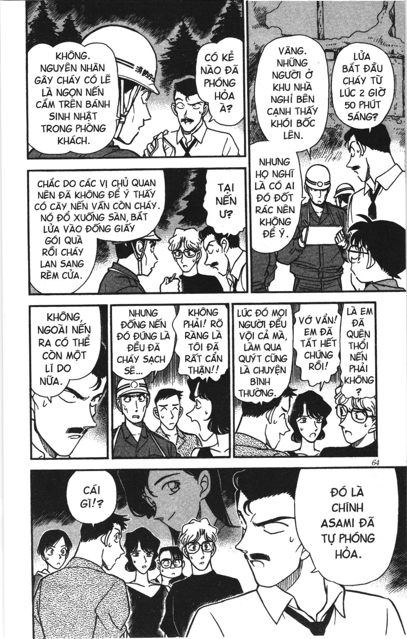 Thám tử lừng danh Conan Loạt truyện tranh: Chapter 182