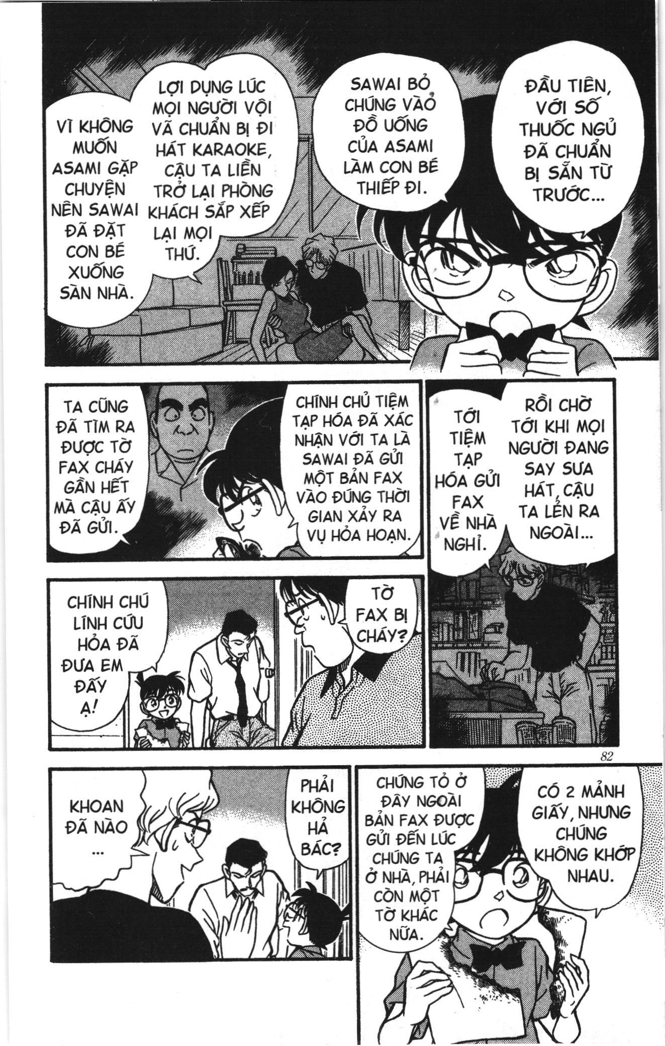Thám tử lừng danh Conan Loạt truyện tranh: Chapter 183