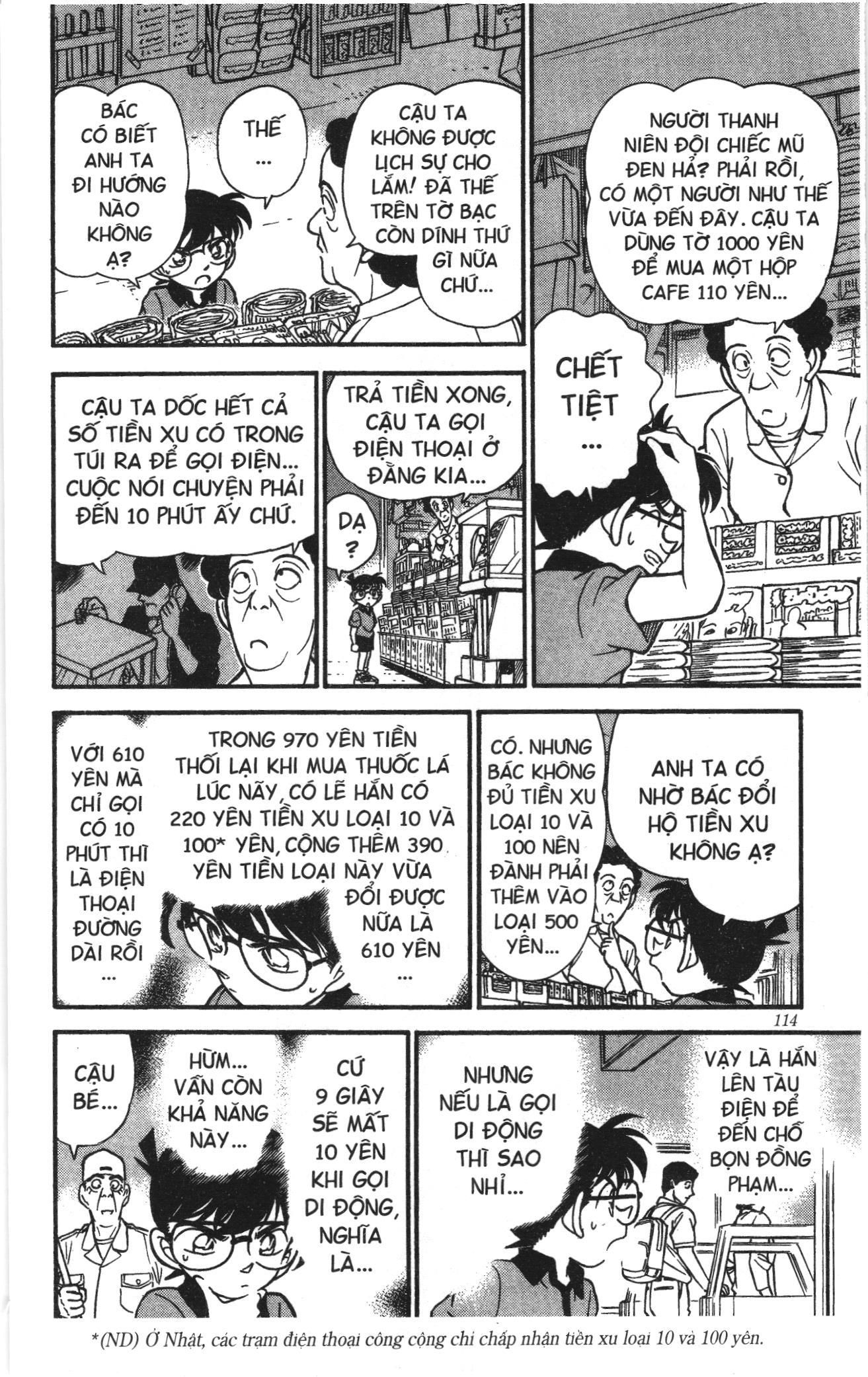 Thám tử lừng danh Conan Loạt truyện tranh: Chapter 185