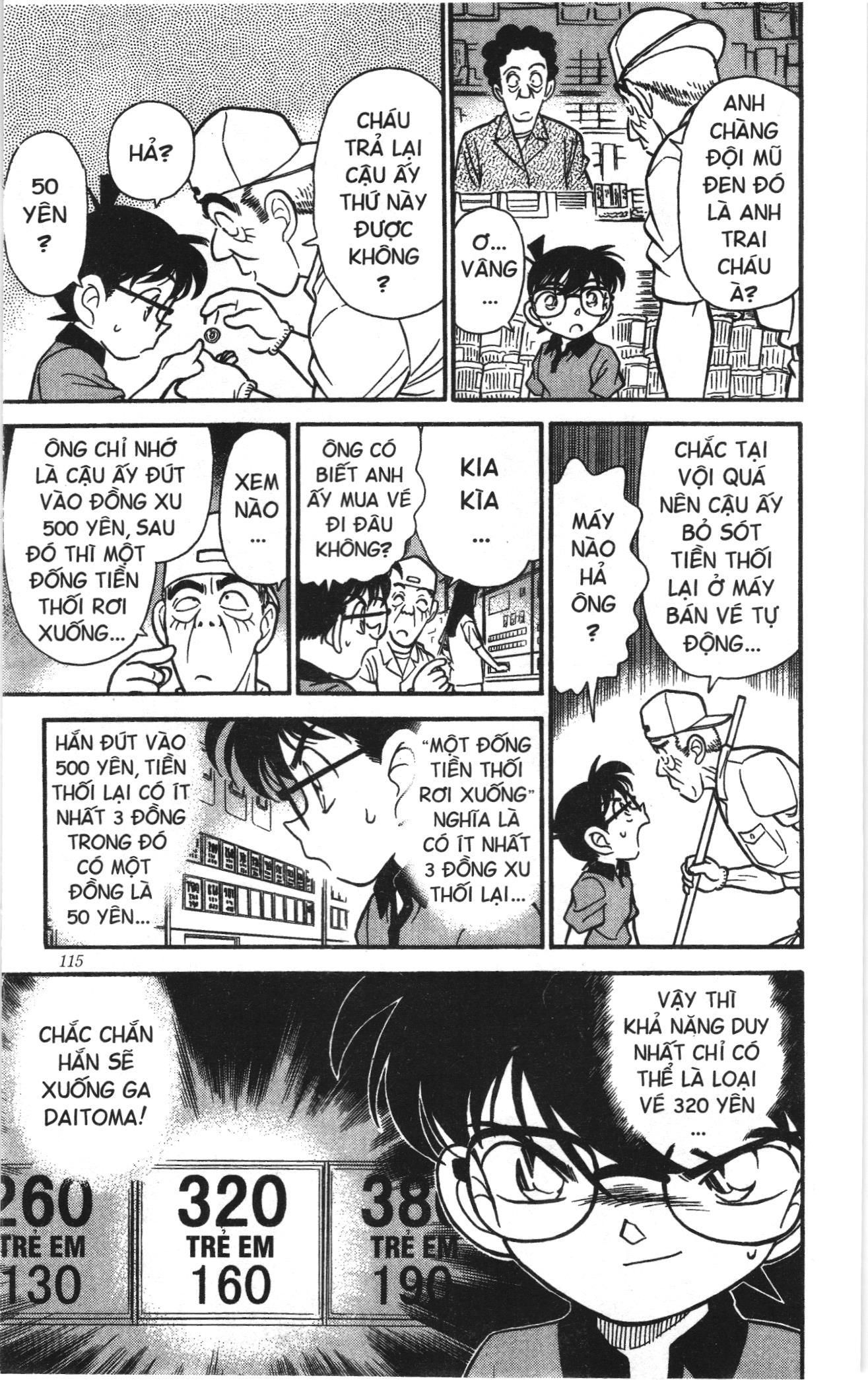 Thám tử lừng danh Conan Loạt truyện tranh: Chapter 185